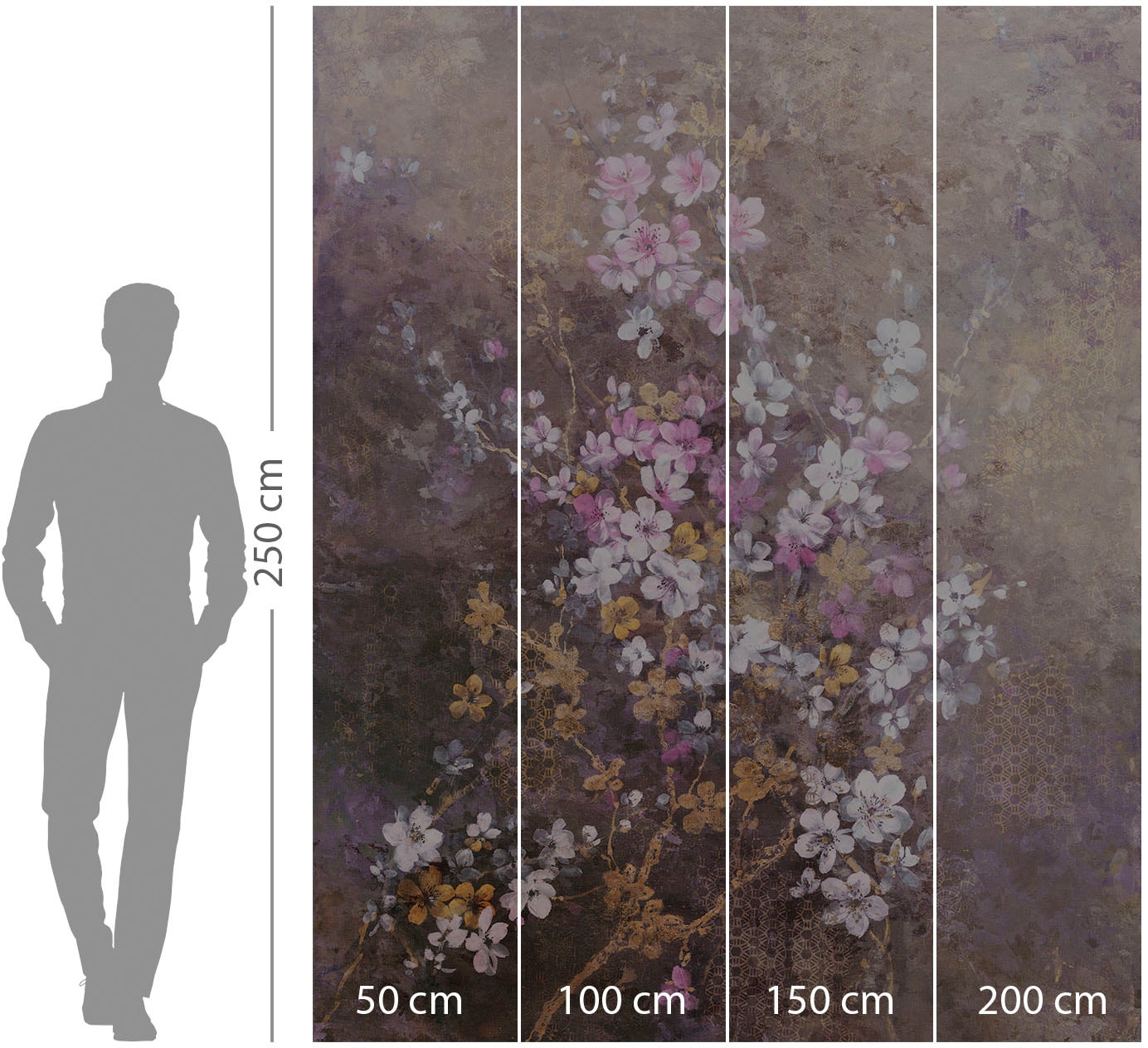 Komar Vliestapete »Hanami«, 200x250 cm (Breite x Höhe) online kaufen | mit  3 Jahren XXL Garantie | Fototapeten