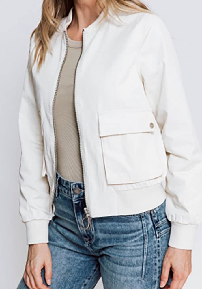 Zhrill Blouson, in Unifarbe