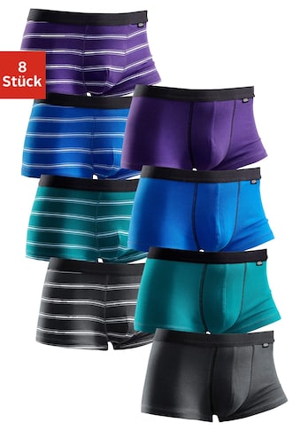 Boxershorts, (Packung, 8 St.)