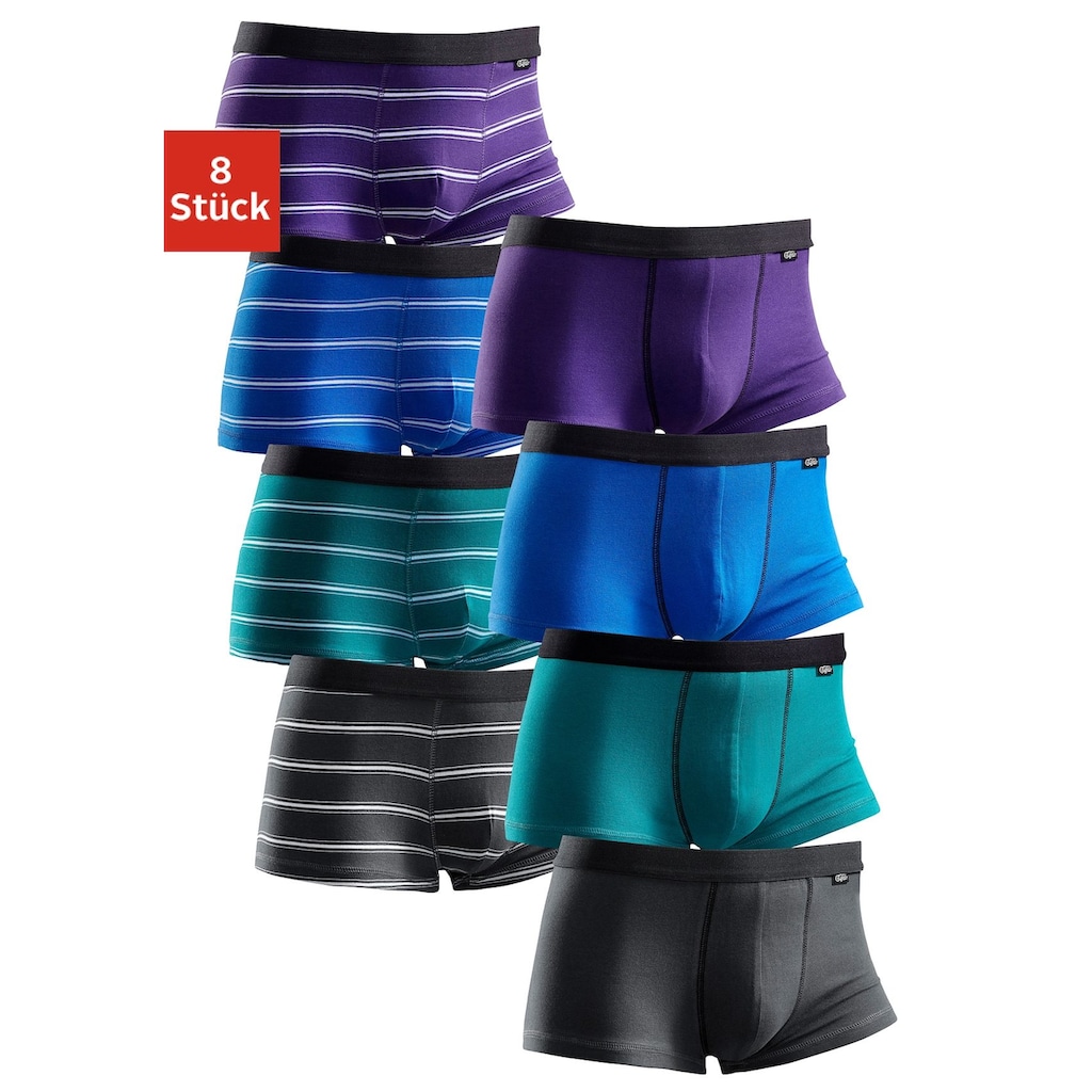 Buffalo Boxershorts, (Packung, 8 St.)