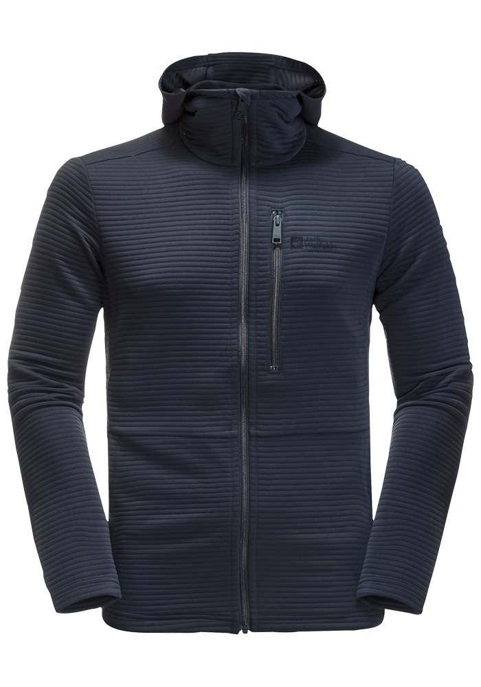 Jack Wolfskin Fleecejacke »MODESTO HOODED JKT MEN«, mit Kapuze