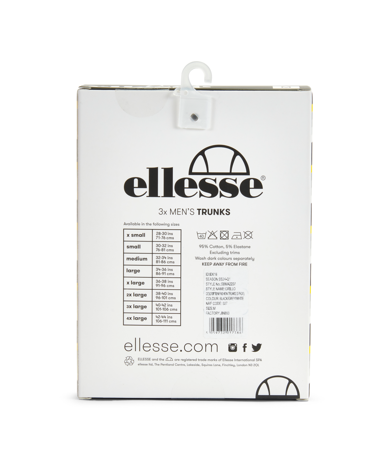 Ellesse Boxershorts »GRILLO FASHION TRUNK«