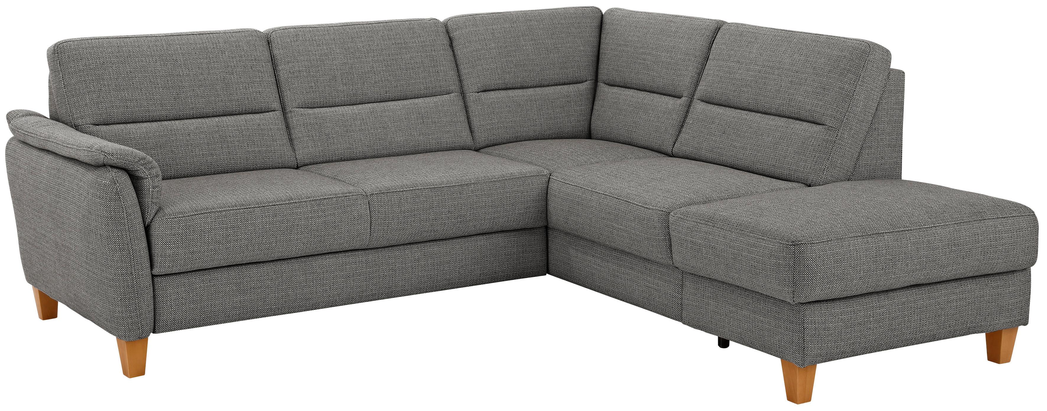 Home affaire Ecksofa "Palmera L-Form, B: 236 cm" optional Schlaffunktion & Bettkasten, Federkern