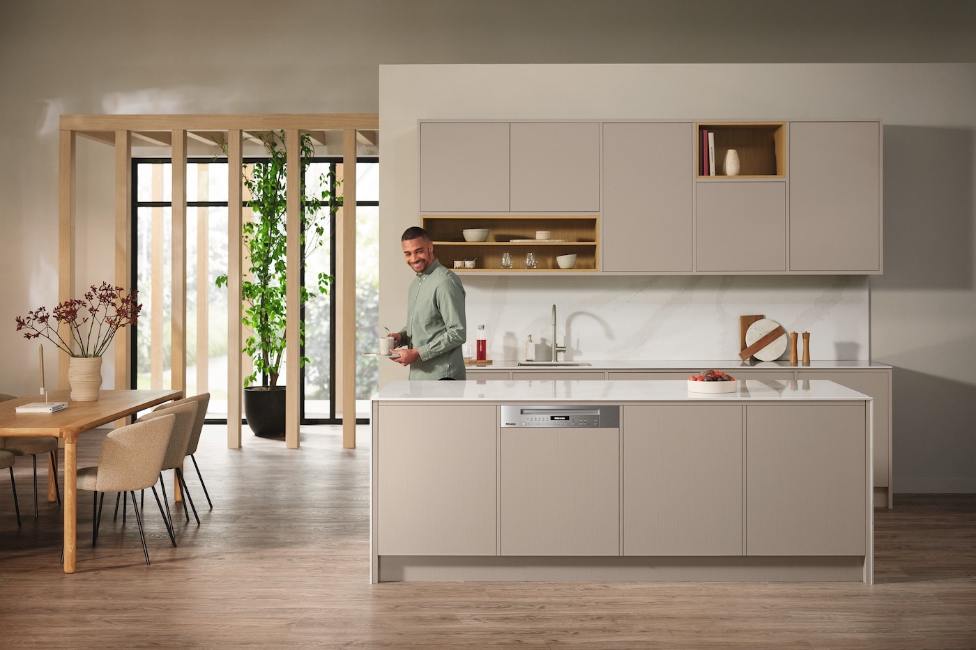 Miele teilintegrierbarer Geschirrspüler »G 7137 SCi XXL AD 125 Edition«, 14 Maßgedecke