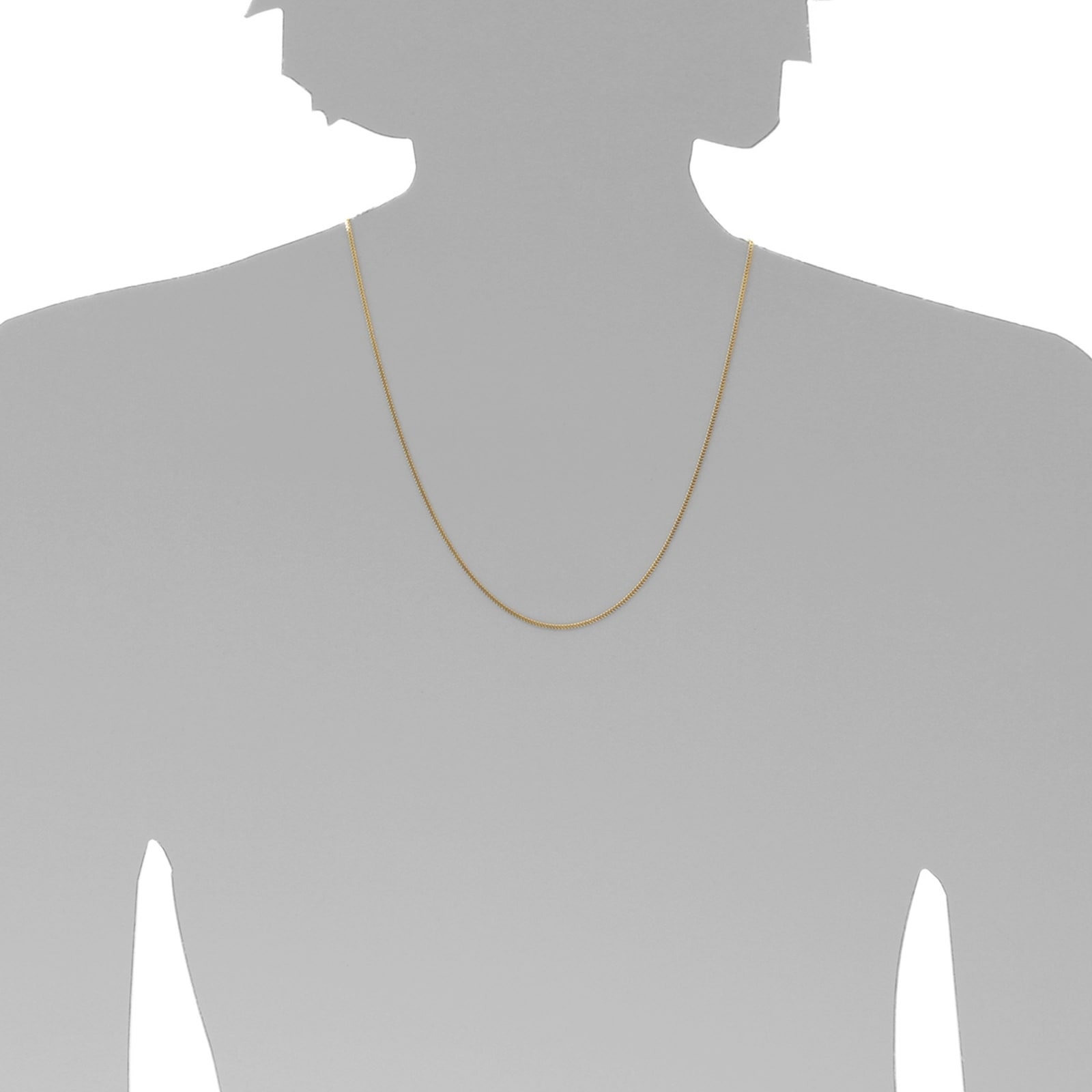 OSTSEE-SCHMUCK Goldkette »- Panzer 1,3 mm - Gold 585/000 -,«