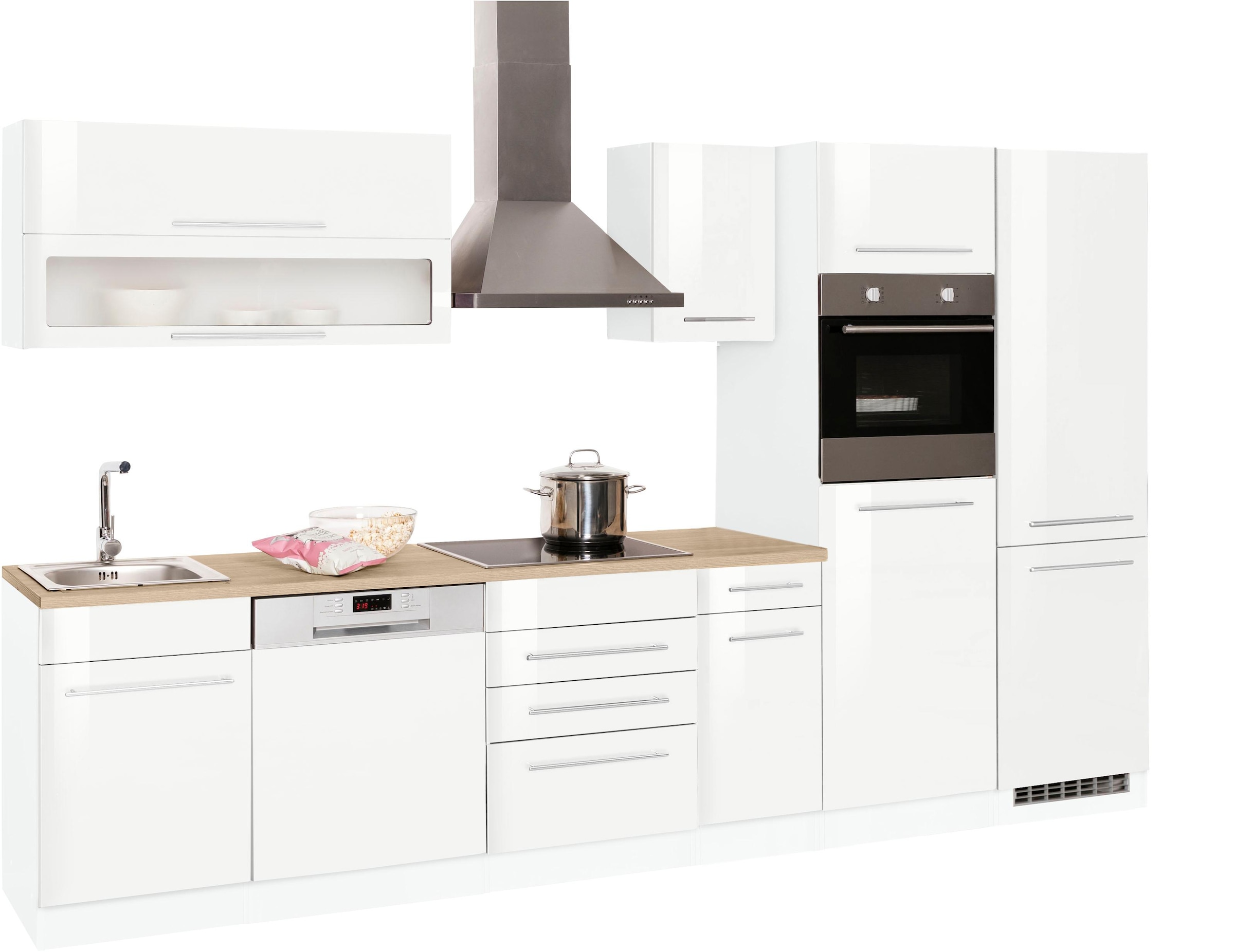 HELD MÖBEL Küchenzeile »Eton«, mit E-Geräten, Breite 330 cm auf Raten  kaufen