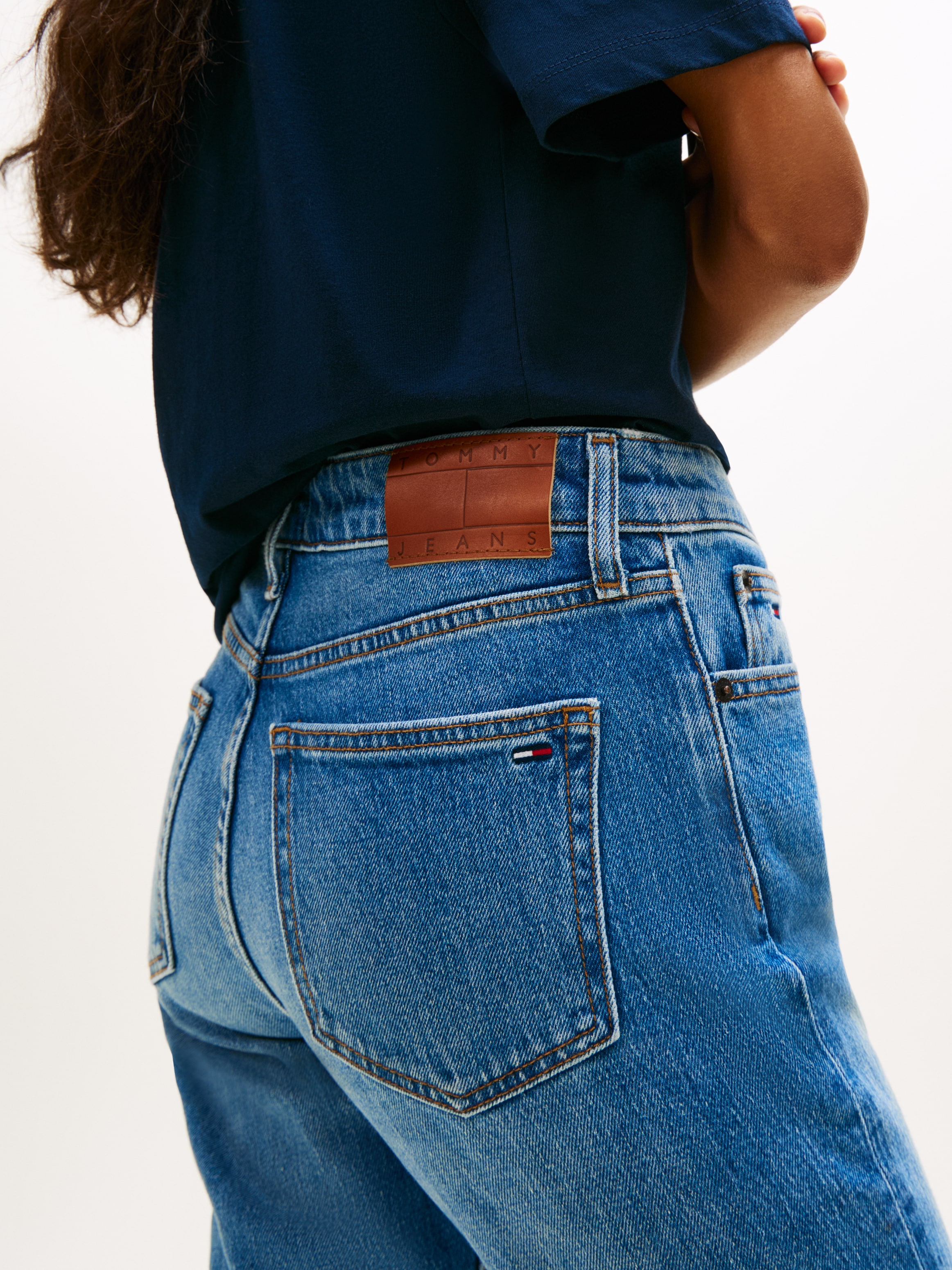 Tommy Jeans Slim-fit-Jeans »MR SLIM« Mid Rise, 5-Pocket-Style