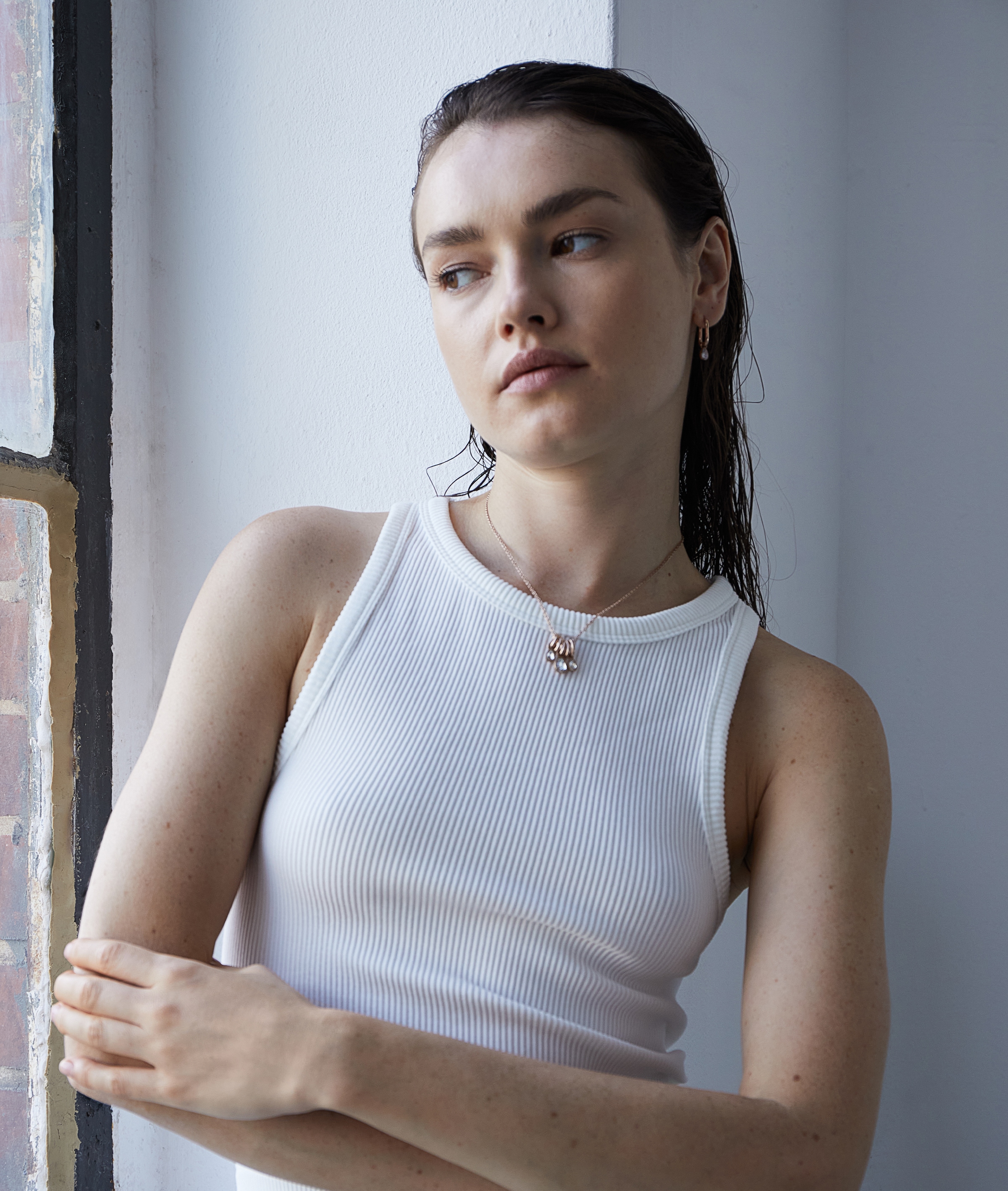 Echtzeit Kette mit Anhänger »Schmuck Geschenk Edelstahl Halskette Like Diamonds Tropfen« mit Glasstein