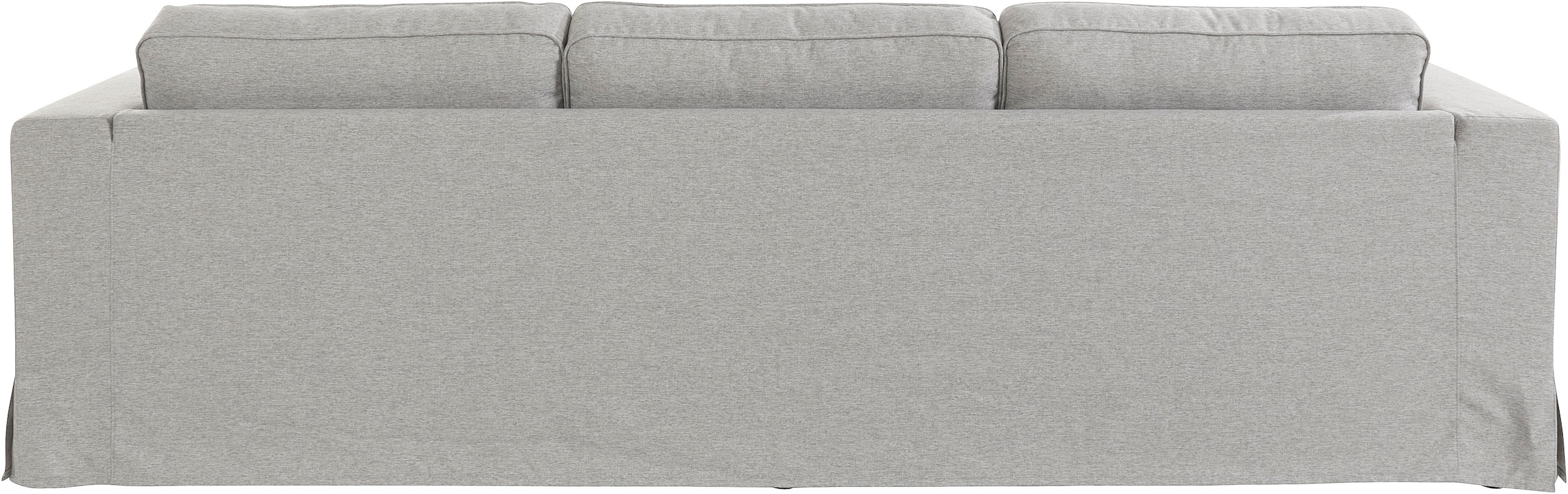 Timbers Ecksofa »Vintage L-Form«, 3-Sitzer Polsterecke im Landhausstil, mit abnehmbarer Husse