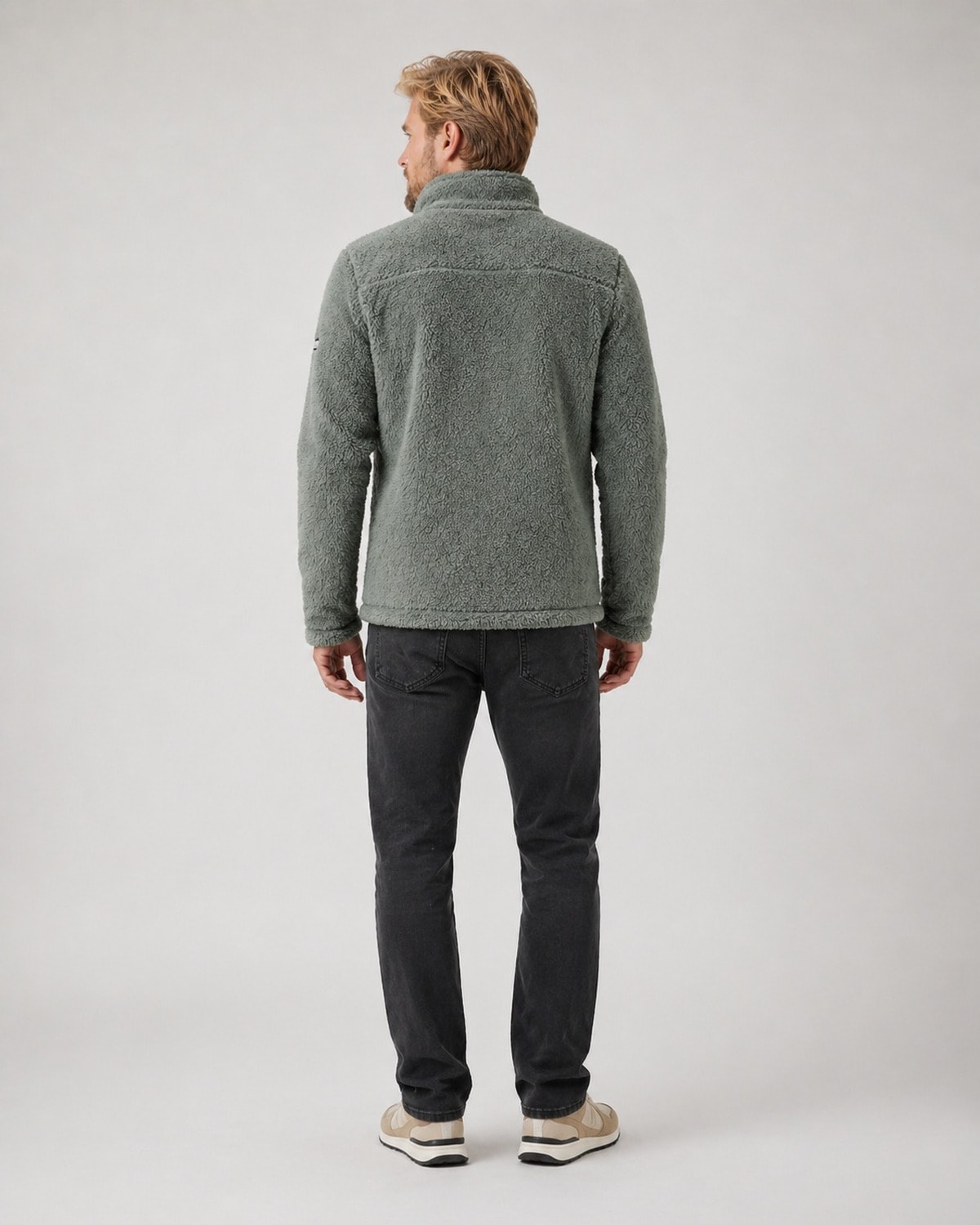 LPO Kapuzenfleecejacke »Rhys Outdoor« mit Langhaarfleece