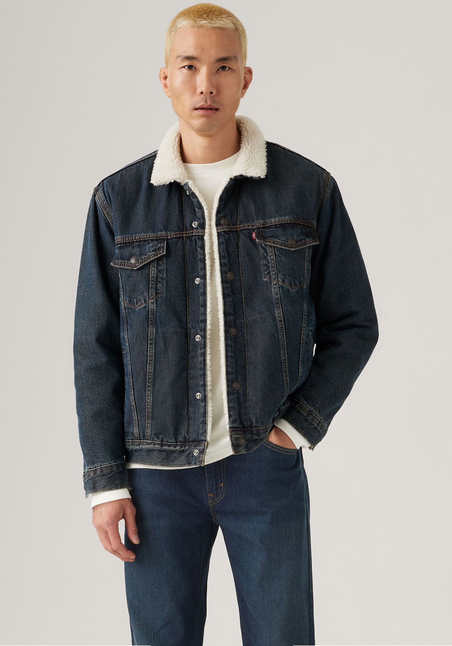 Levi's® Jeansjacke Warm gefüttert
