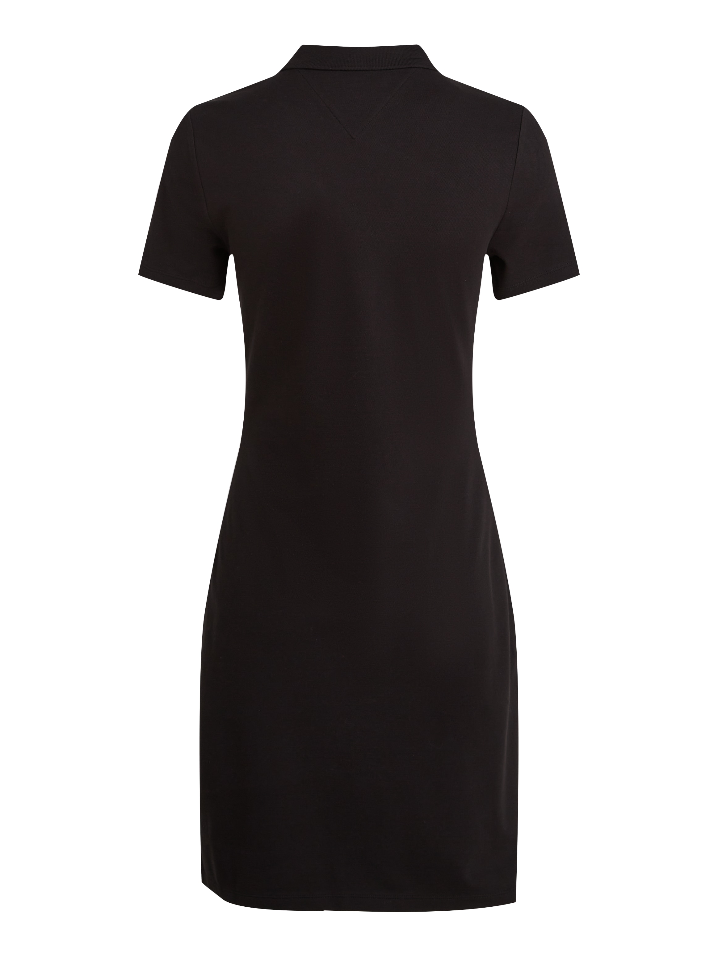 Tommy Hilfiger Polokleid »SLIM OPEN NK POLO DRESS SS«, mit gestickter Tommy Hilfiger Flagge