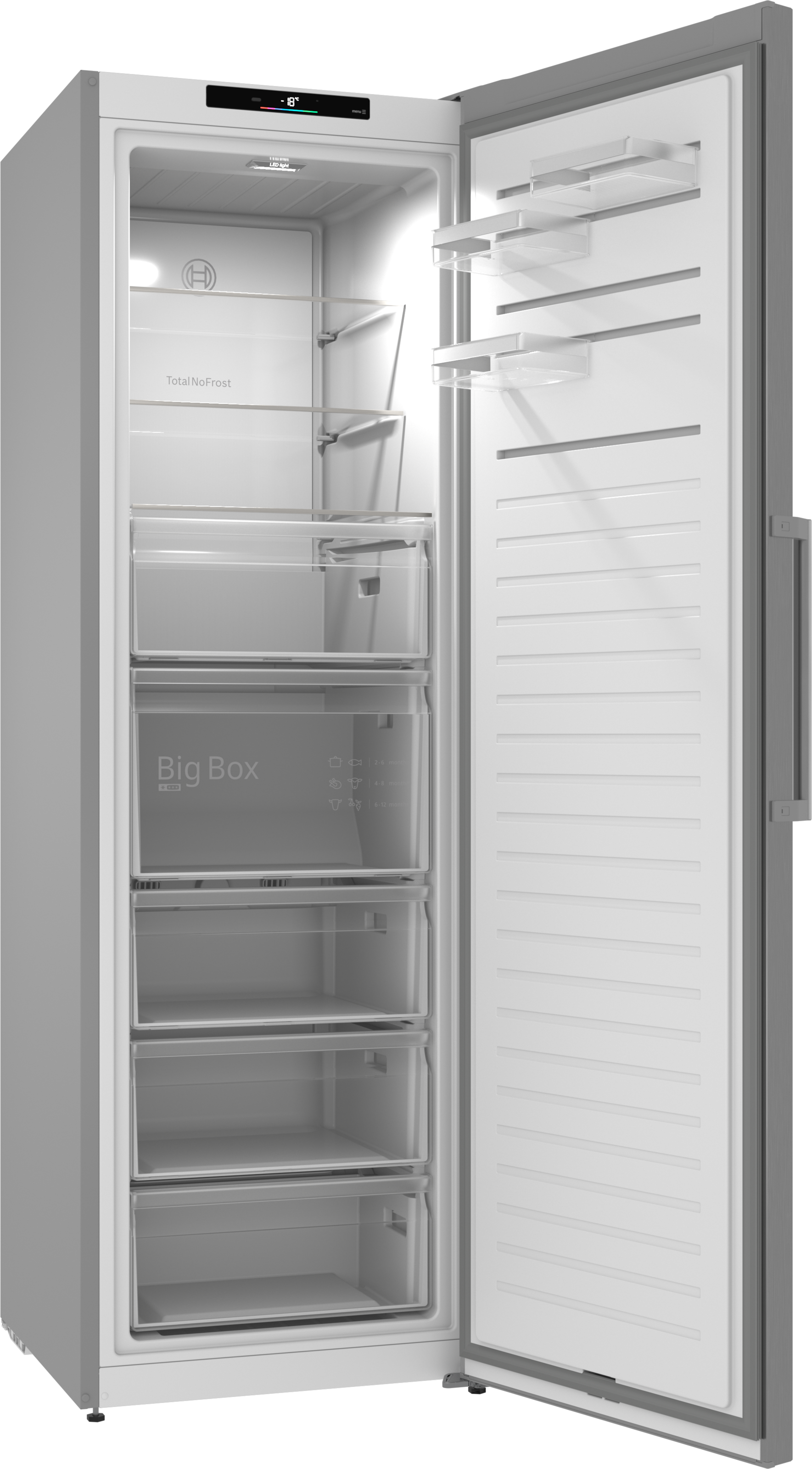 BOSCH Gefrierschrank Serie 4 »GSN36VLCG« 186,2 cm hoch 59,5 cm breit Nie wieder abtauen mit leisem No Frost Gefrierschrank.