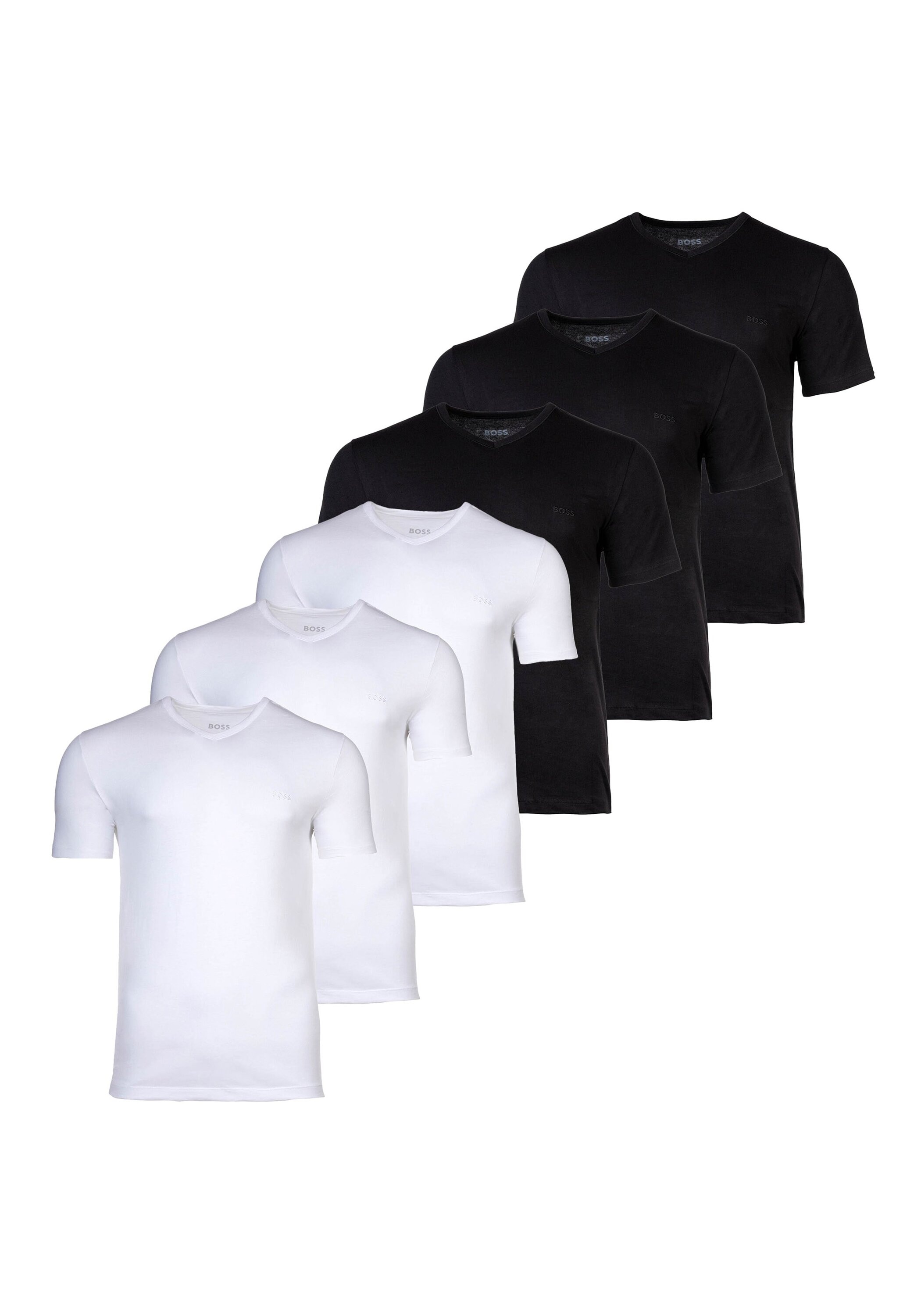 BOSS T-Shirt »T-Shirt T-ShirtVN 3P Classic 6er Pack«