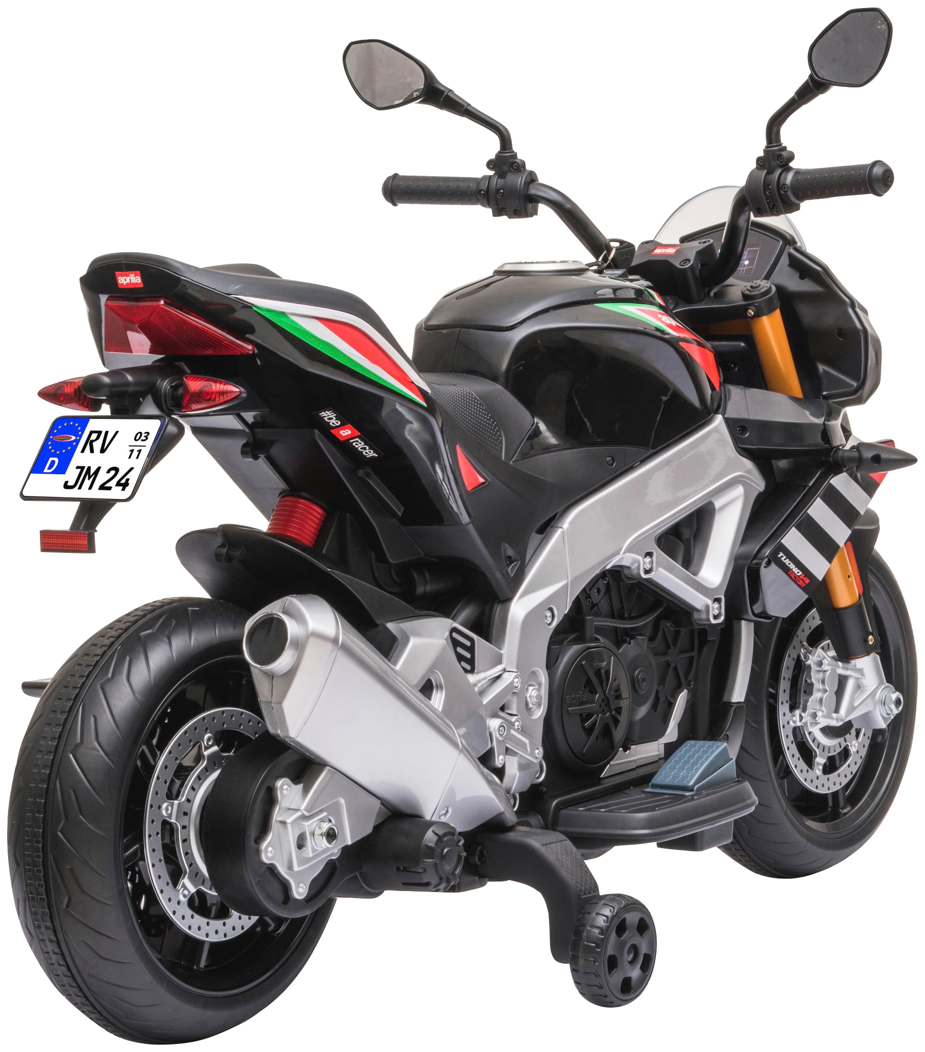 Jamara Elektro-Kindermotorrad »Ride-on Aprilia Tuono V4 1100RR«, ab 3 Jahren, bis 25 kg