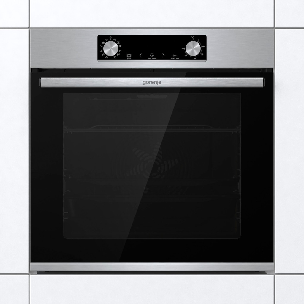 GORENJE Einbaubackofen »BOS6737E13«, BOS6737E13X, Aqua-Reinigungsfunktion