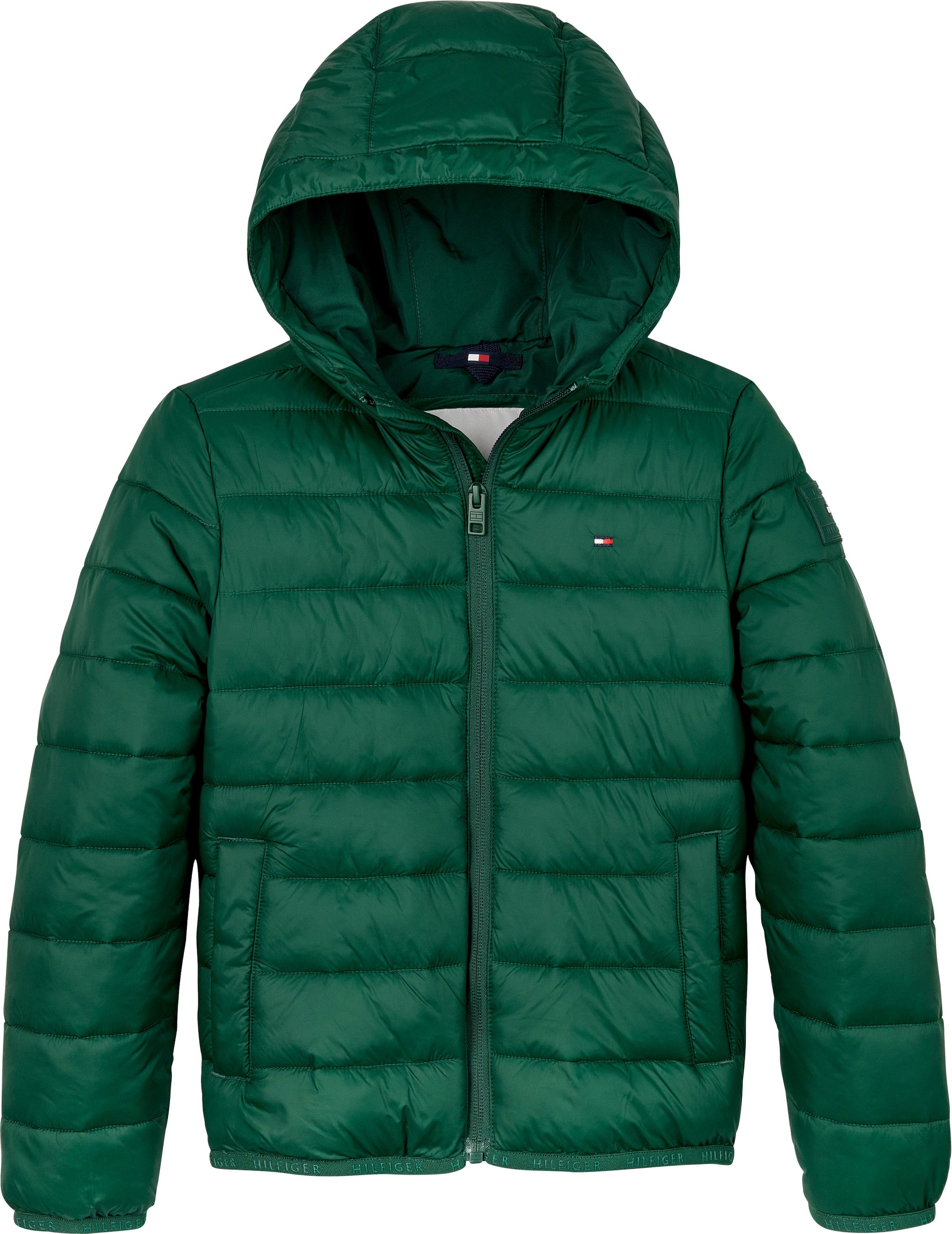 Tommy Hilfiger Steppjacke »U LIGHT DOWN HOODED JACKET« mit Kapuze Kinder bis 16 Jahre