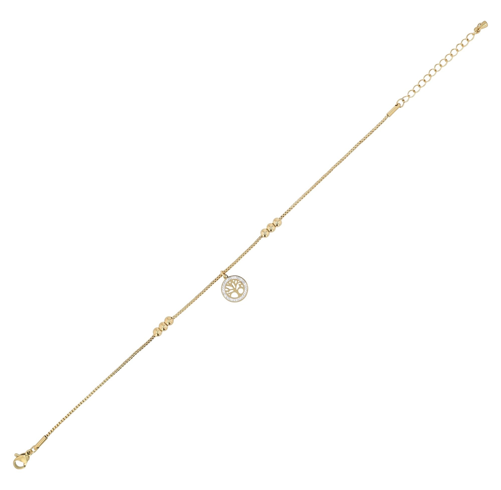 Adelia´s Kettenanhänger »Damen Anhänger ¿ Lebensbaumanhänger aus Edelstahl«