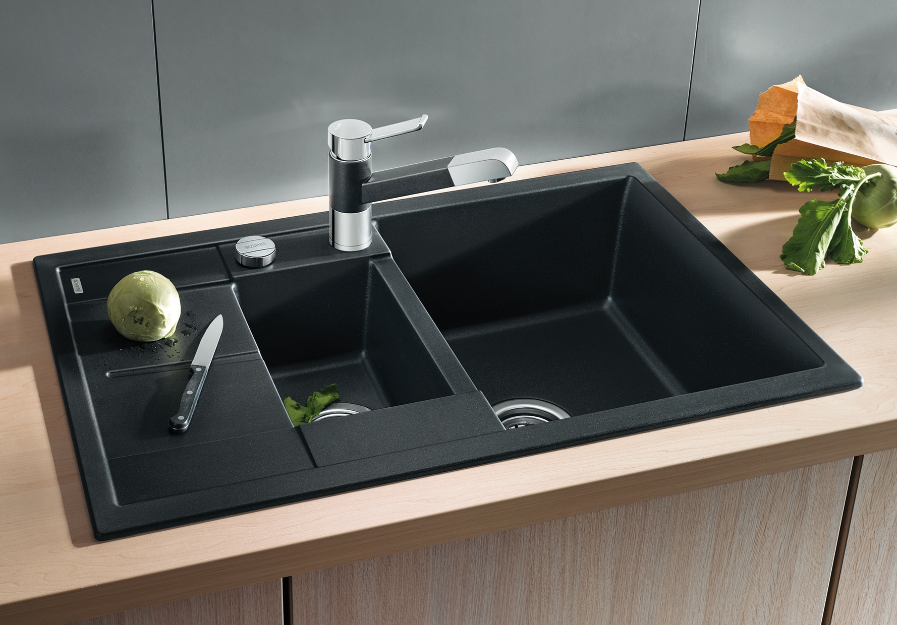 Blanco Granitspüle »METRA 6 S Compact«, aus SILGRANIT®