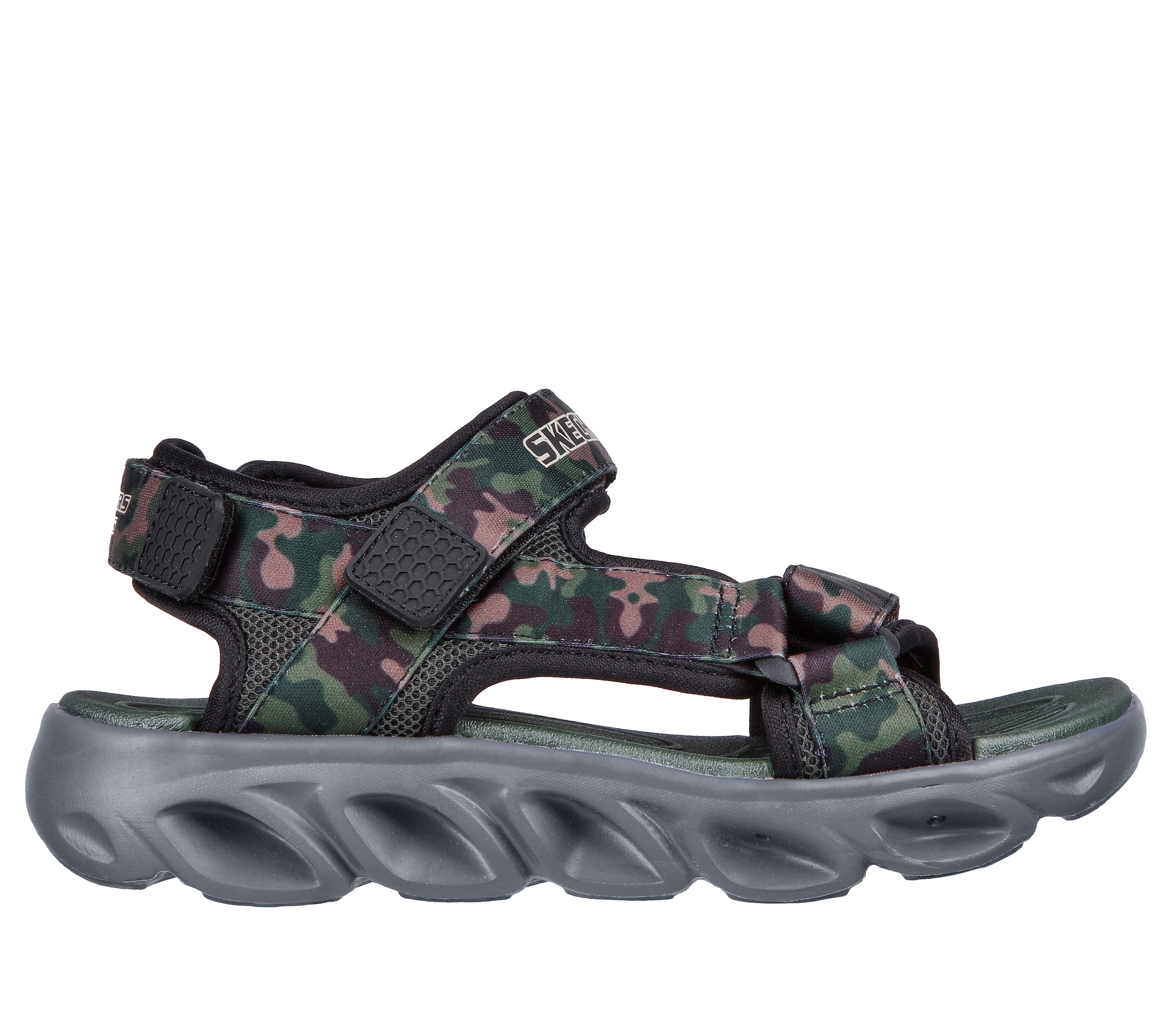 Skechers Sandale »HYPNO-SPLASH - SUN BREAKS«  Sommerschuh mit Klettverschluss, Größenschablone zum Download