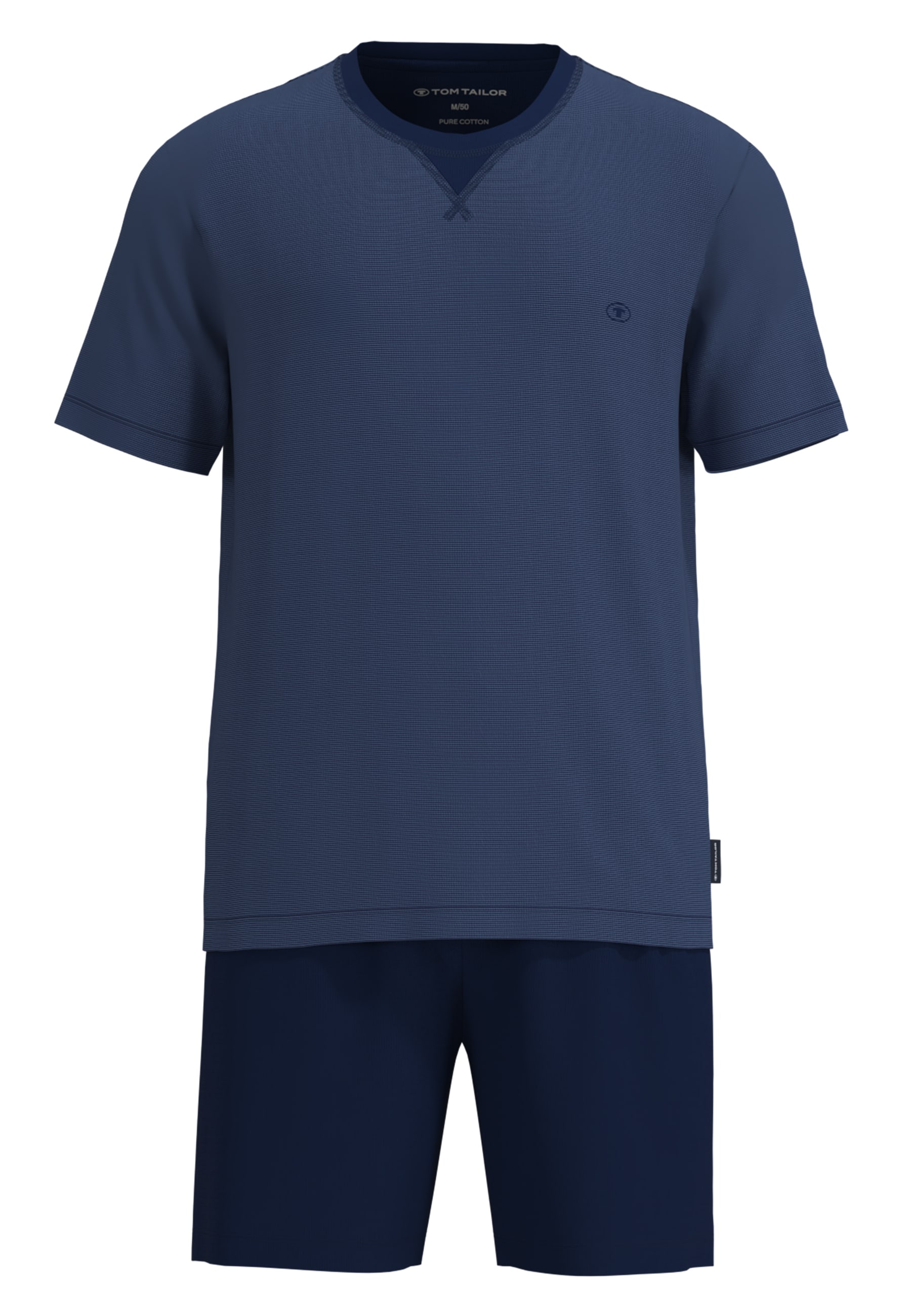 TOM TAILOR Shorty aus Baumwolle, Single Jersey Material, als Sleepwear