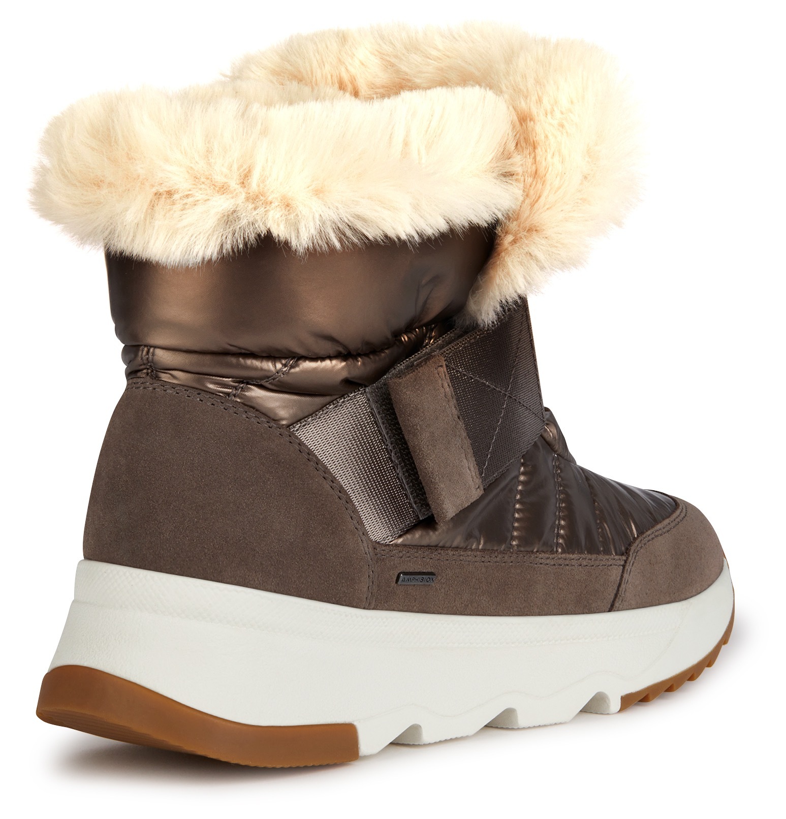 Geox Winterboots »D FALENA B ABX«, Schnee, Winter, Keilabsatz, Schlupfschuh mit TEX-Ausstattung