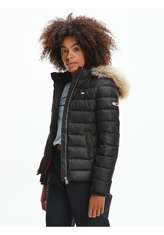 Daunenjacke »TJW BASIC HOODED JACKET«, mit Kapuze