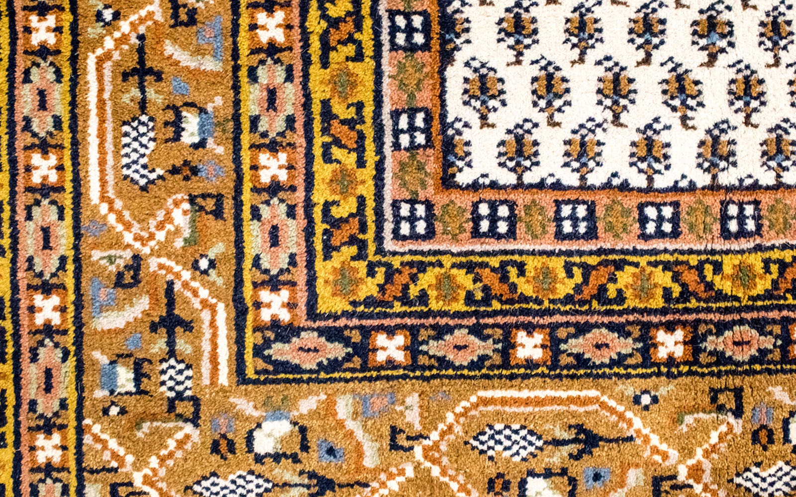 morgenland Wollteppich »Mir Mino«, rechteckig, 8 mm Höhe, orientalisches Design, Wohnzimmer