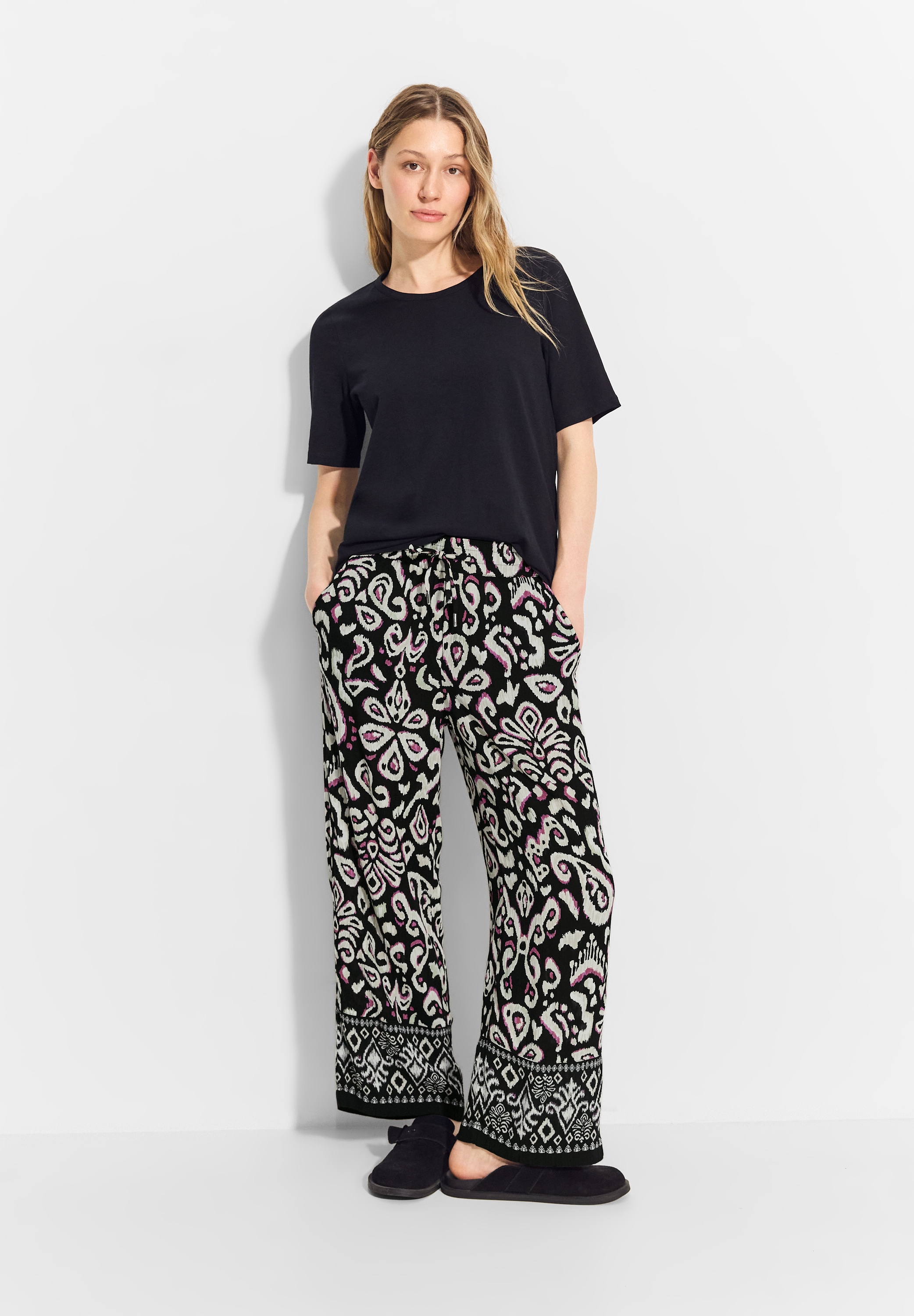 Cecil Culotte »Style Neele«, mit Ornament Muster