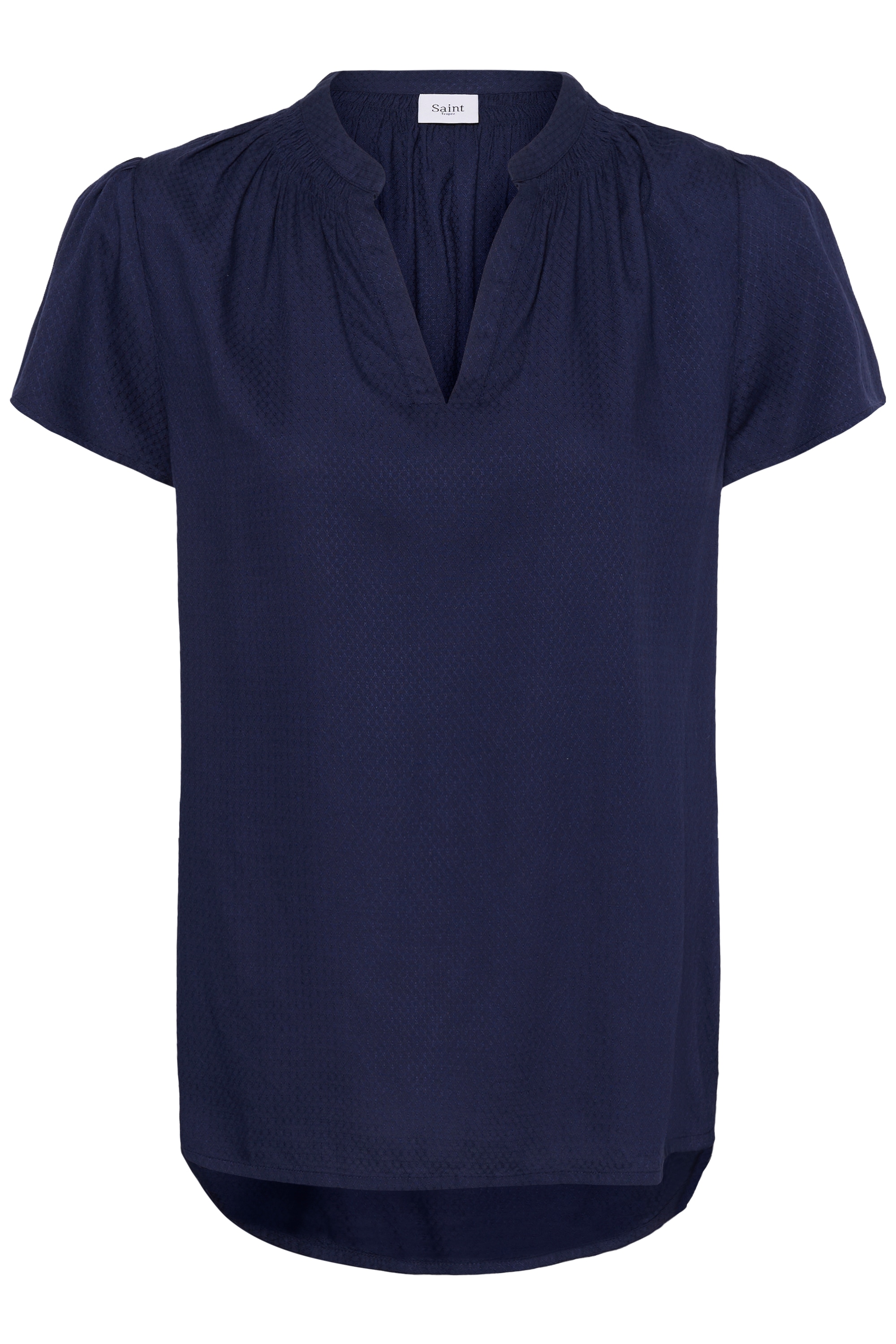 Saint Tropez Kurzarmbluse »Kurzarm-Bluse BrittaSZ«