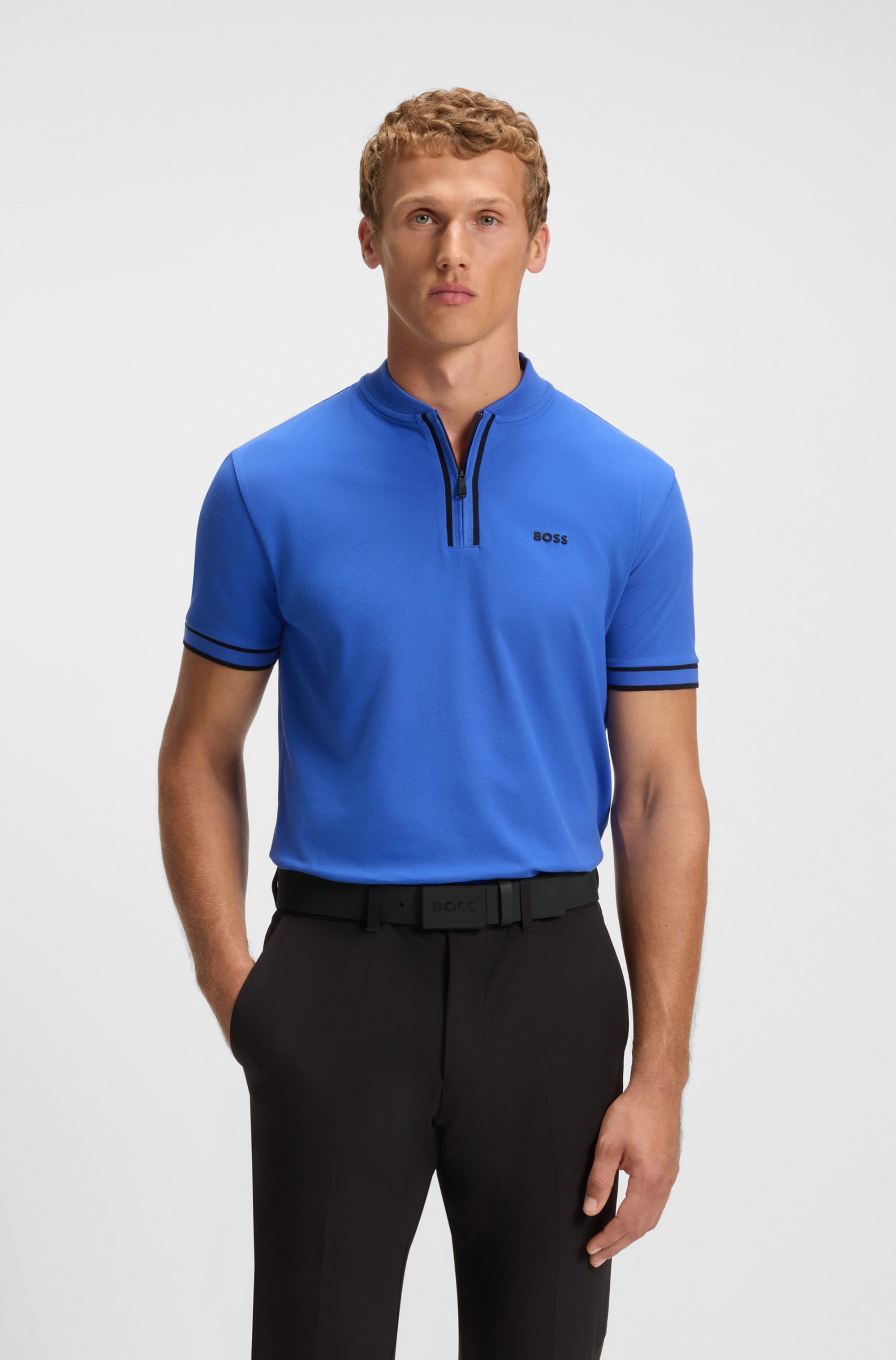 BOSS Ledergürtel »Boss_Icon-S1_Sz40« mit BOSS-Logo-Prägung auf der Koppelschließe