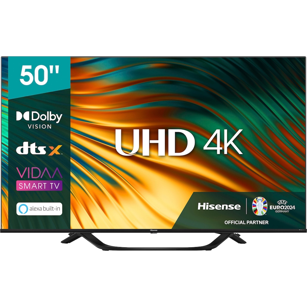 Hisense LED-Fernseher »50A66H«, 127 cm/50 Zoll, 4K Ultra HD, Smart-TV