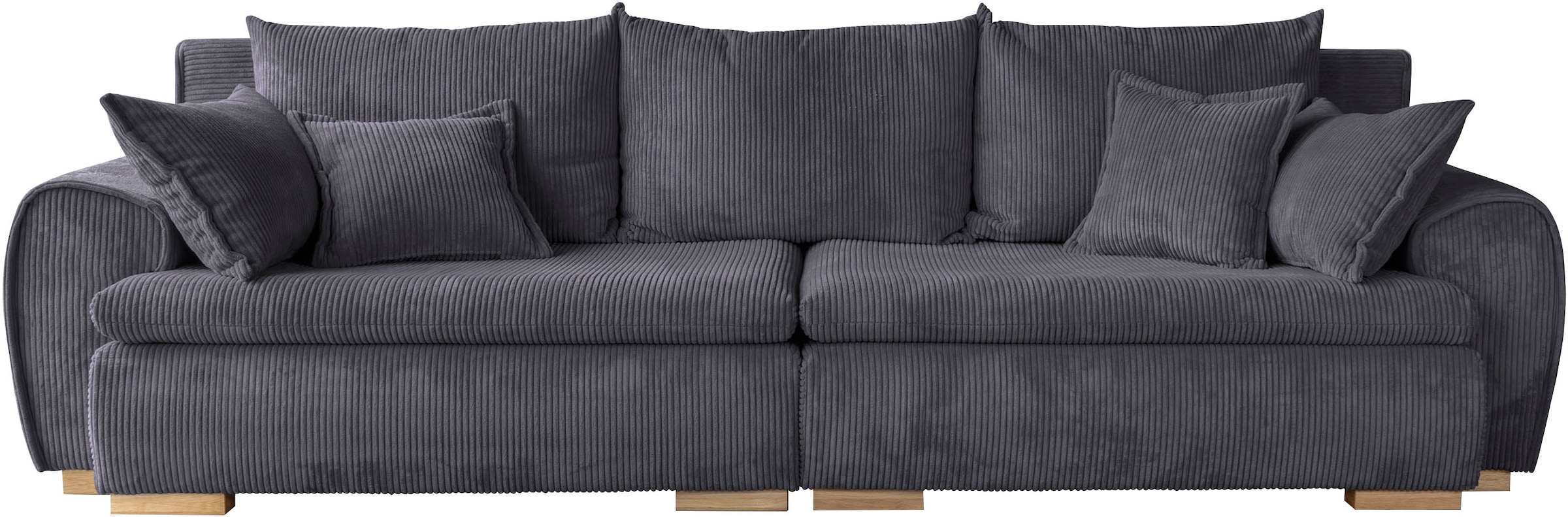 Home affaire Big-Sofa »Katja«, Breite 275 cm, Cord-Bezug