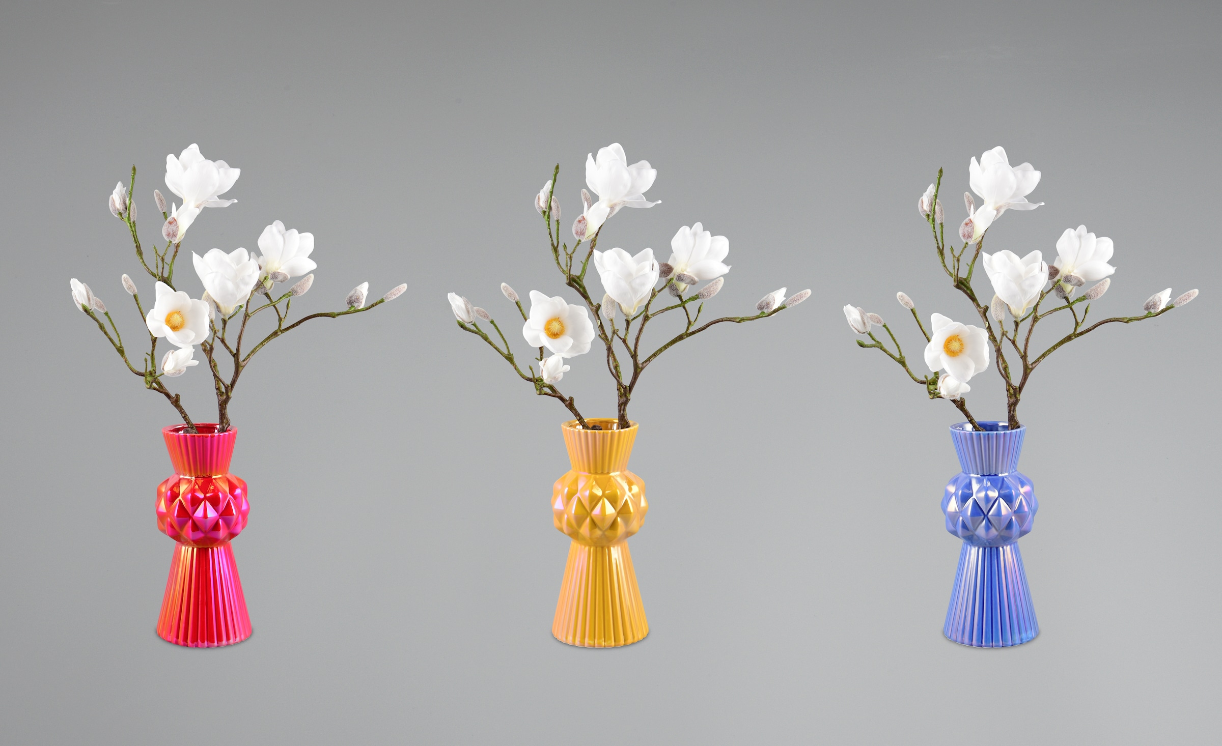 MIRRORS AND MORE Dekovase »VORO« Bunte Dekovase in auffälliger Form