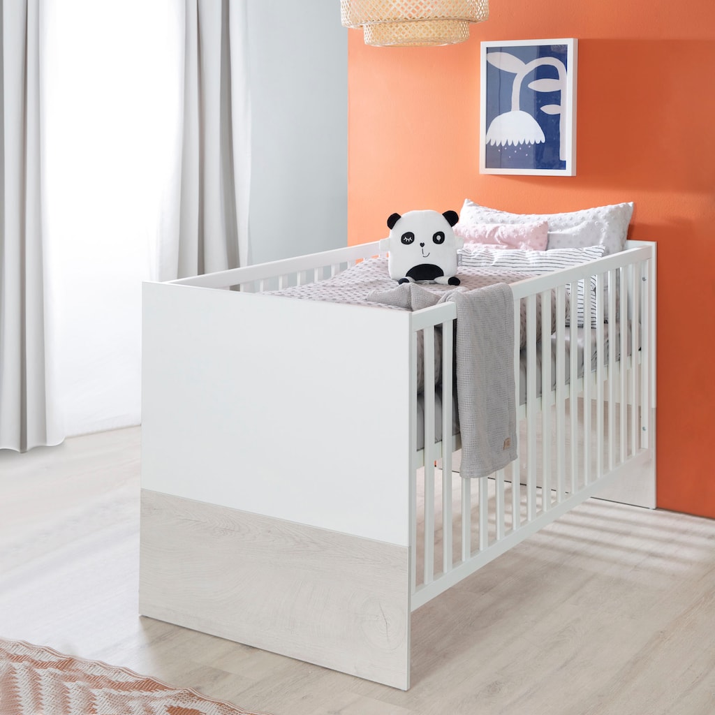 roba® Babyzimmer-Komplettset »Julia«, (Set, 3 St., Kinderbett, Schrank, Wickelkommode)