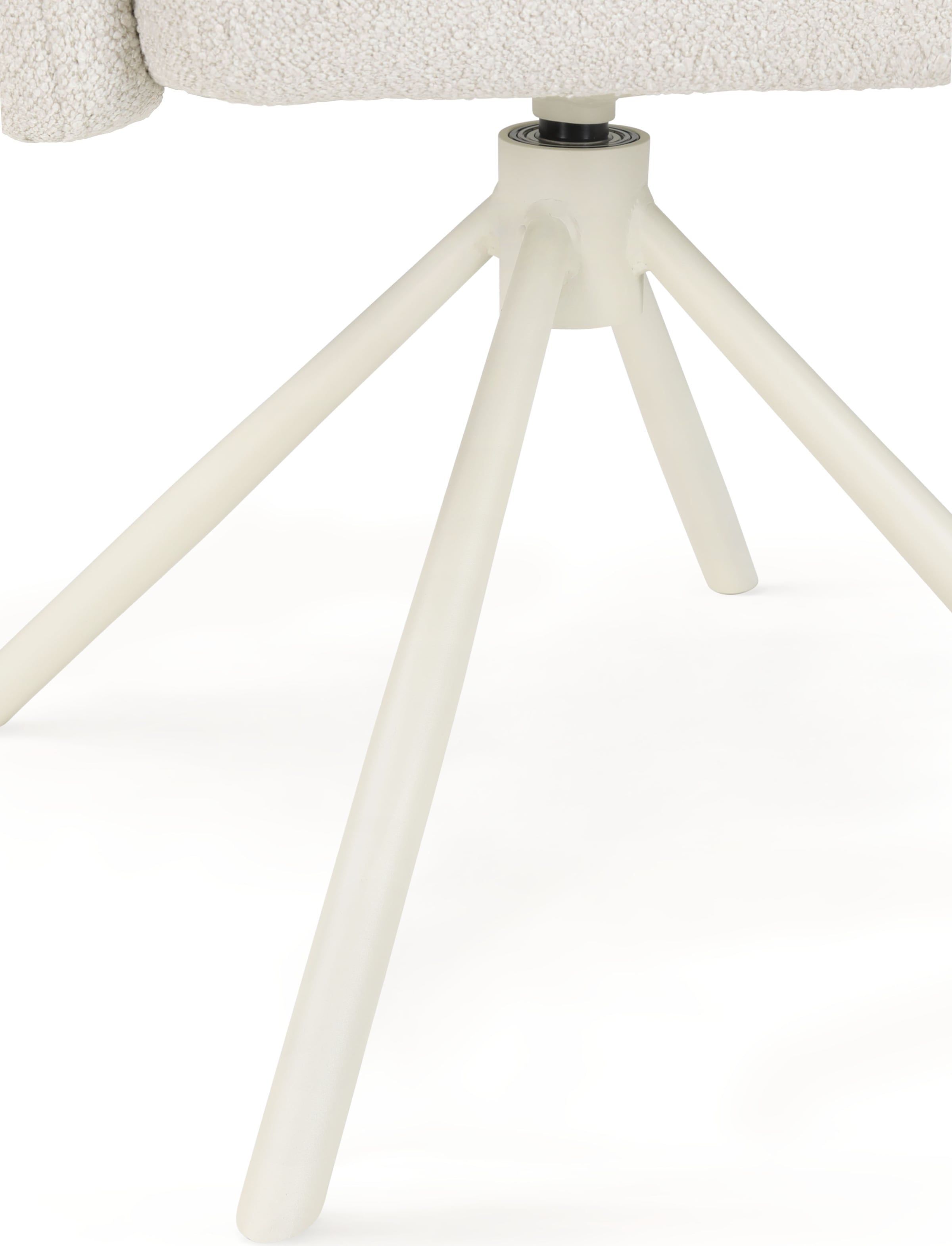TOM TAILOR HOME Freischwinger »PEBBLE CHAIR«, (Set), 2 St., Webstoff Bouclé, Esszimmerstuhl, Freischwinger, 140 kg belastbar, Rundrohrgestell