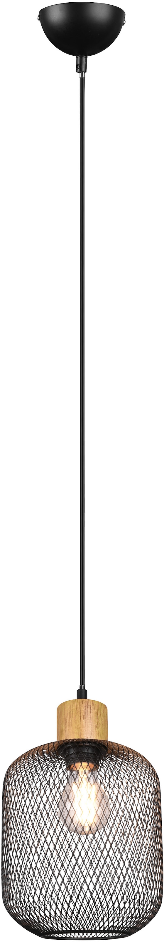 TRIO Leuchten Pendelleuchte »CALIMERO«, 1 3 online Holz-Deko, XXL Garantie 18cm, flammig-flammig, mit E27 mit Abhängung frei kaufen Jahren Ã˜ | 150cm Leuchtmittel wählbar