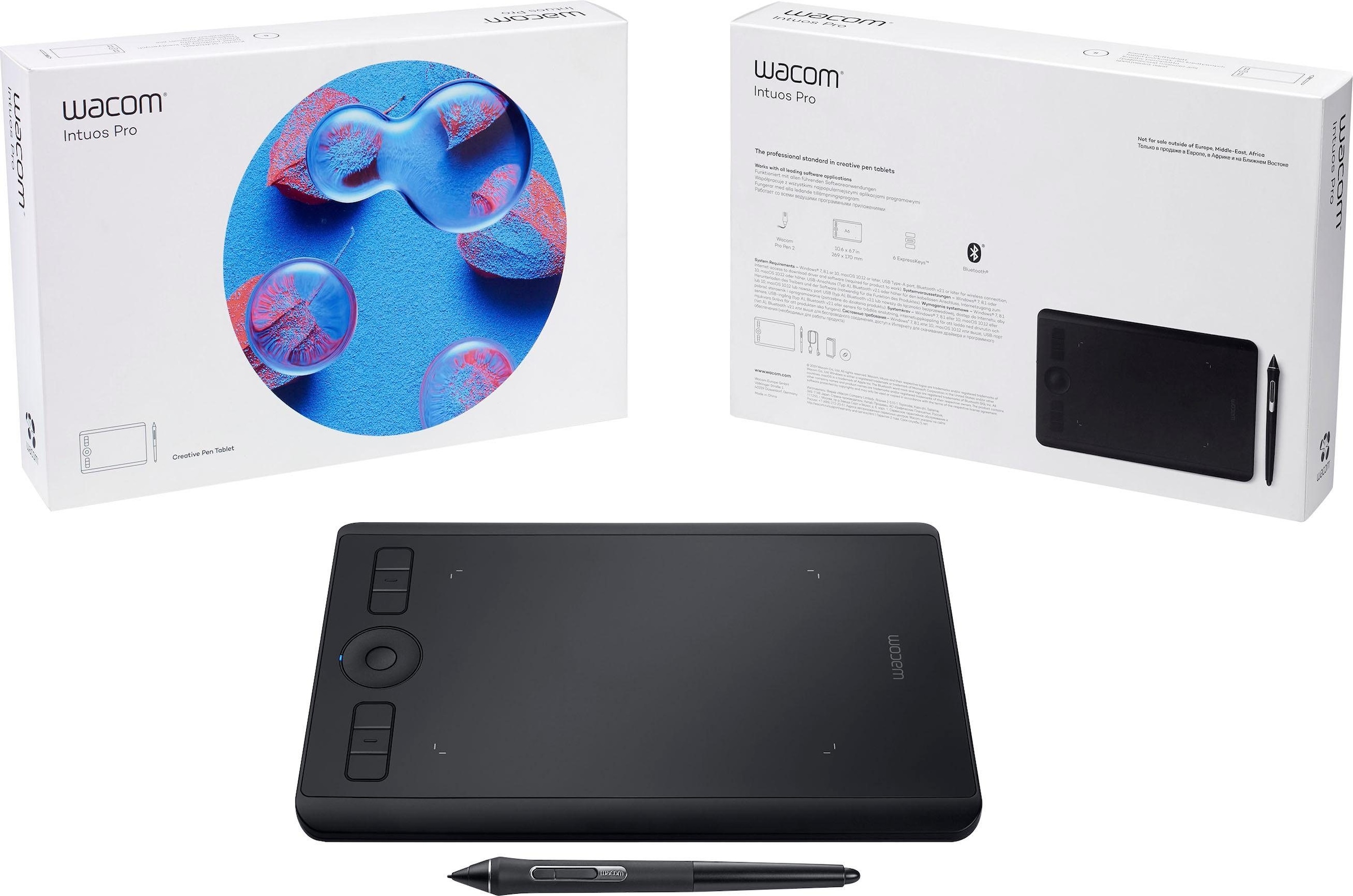 Wacom Eingabestift »Intuos Pro M XXL UNIVERSAL Jahre 3 | (PTH-660)« ➥ Garantie