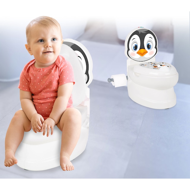 Jamara Toilettentrainer »Meine kleine Toilette, Pinguin«, mit Licht und  Sound bei