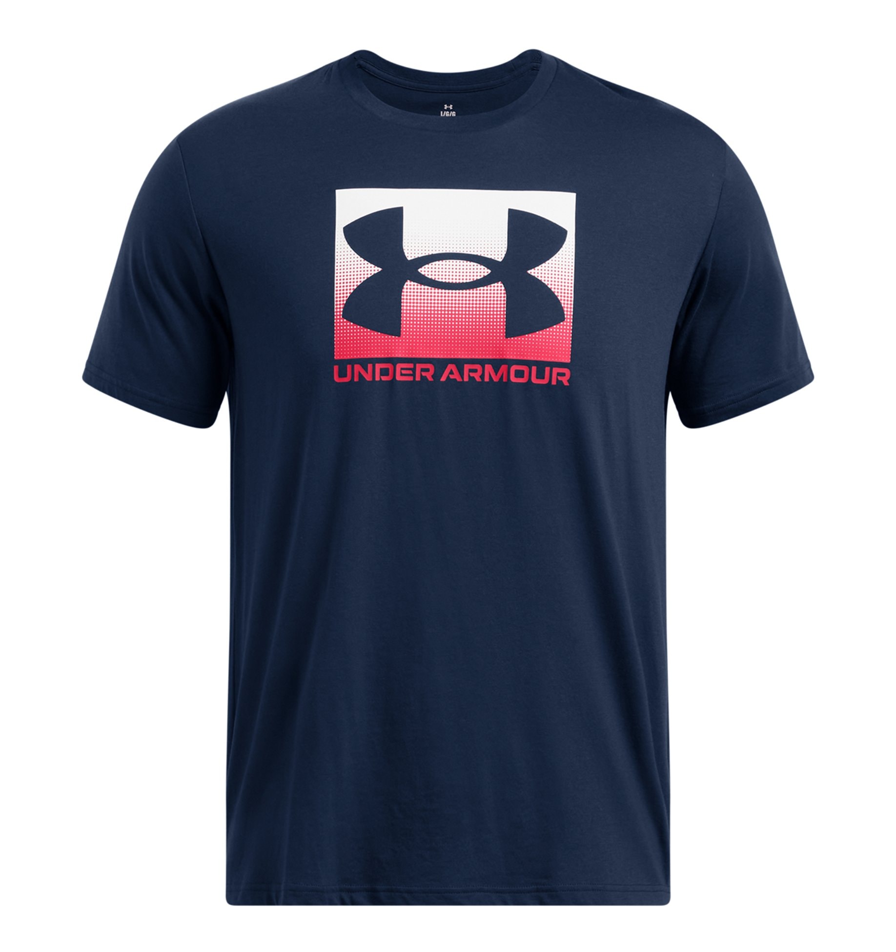 Under Armour® T-Shirt »UA M BOXED SPORTS UPDATED SS« sportlicher Stil, Rundhalsausschnitt, aus Baumwolle und Polyester