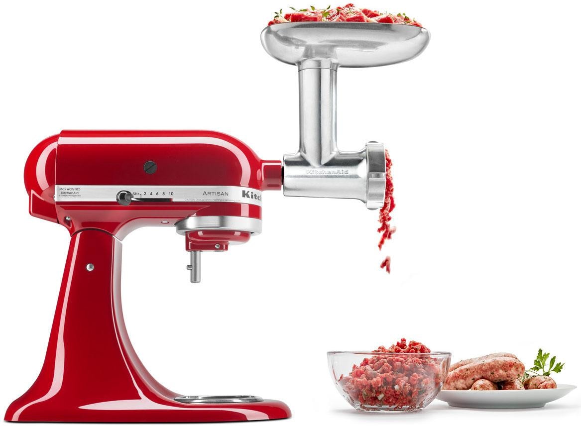 KitchenAid Fleischwolfaufsatz »5KSMMGA«, aus Ganzmetall