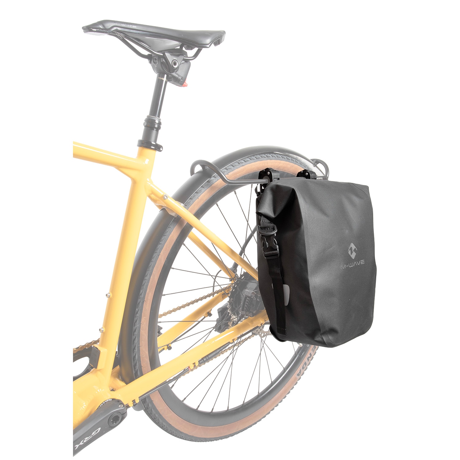 M-Wave Gepäckträgertasche »Rough Ride II Rack Black Series«