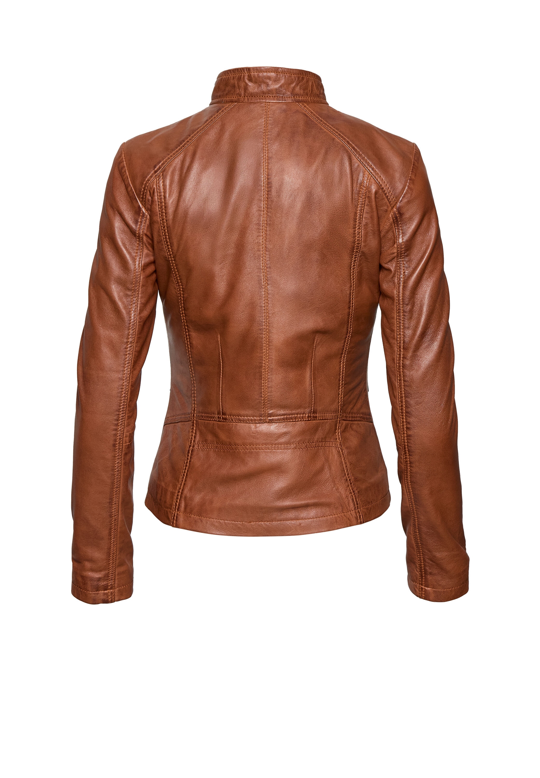 bugatti Lederjacke »bugatti Lederjacke« ohne Kapuze aus hochwertigem Leder