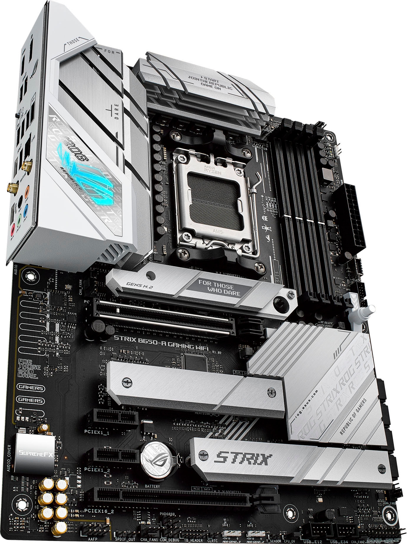 B650-A Garantie STRIX XXL »ROG 7000, USB GAMING Asus 3.2 Stages, Ryzen ➥ WIFI«, Mainboard Jahre Power UNIVERSAL | DDR5 Typ-C Speicher, 12+2 Gen 3 2x2