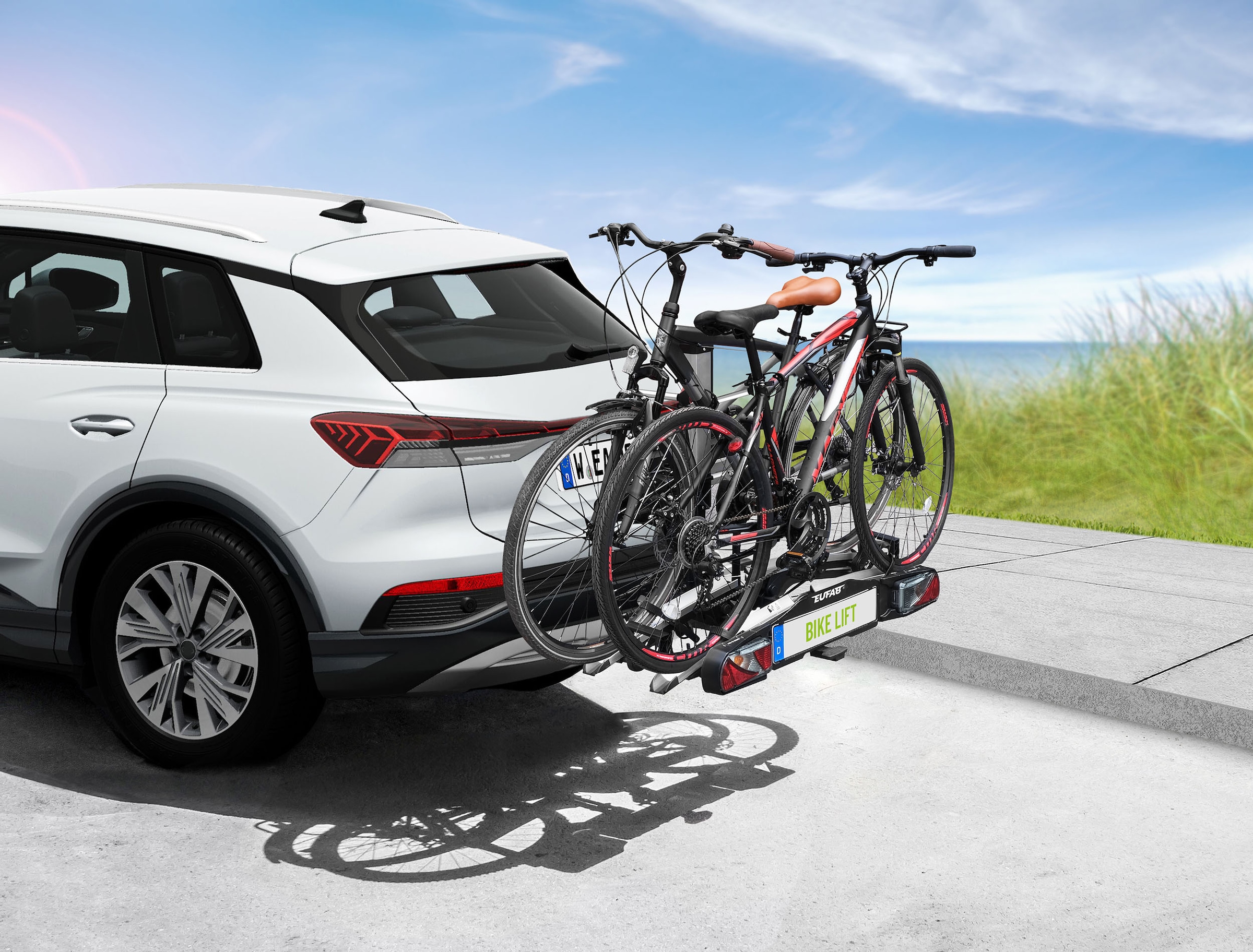 EUFAB Kupplungsfahrradträger »Fahrradträger BIKE LIFT für 2 Fahrräder« benötigt Dauerplus auf Pin 9