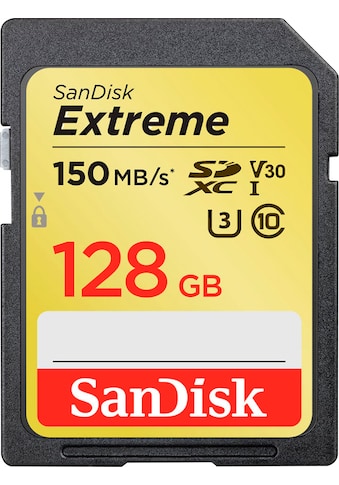 Sandisk Speicherkarte »Extreme SDXC V30 UHS-I U3 128 GB«, (Class 10 150 MB/s... kaufen
