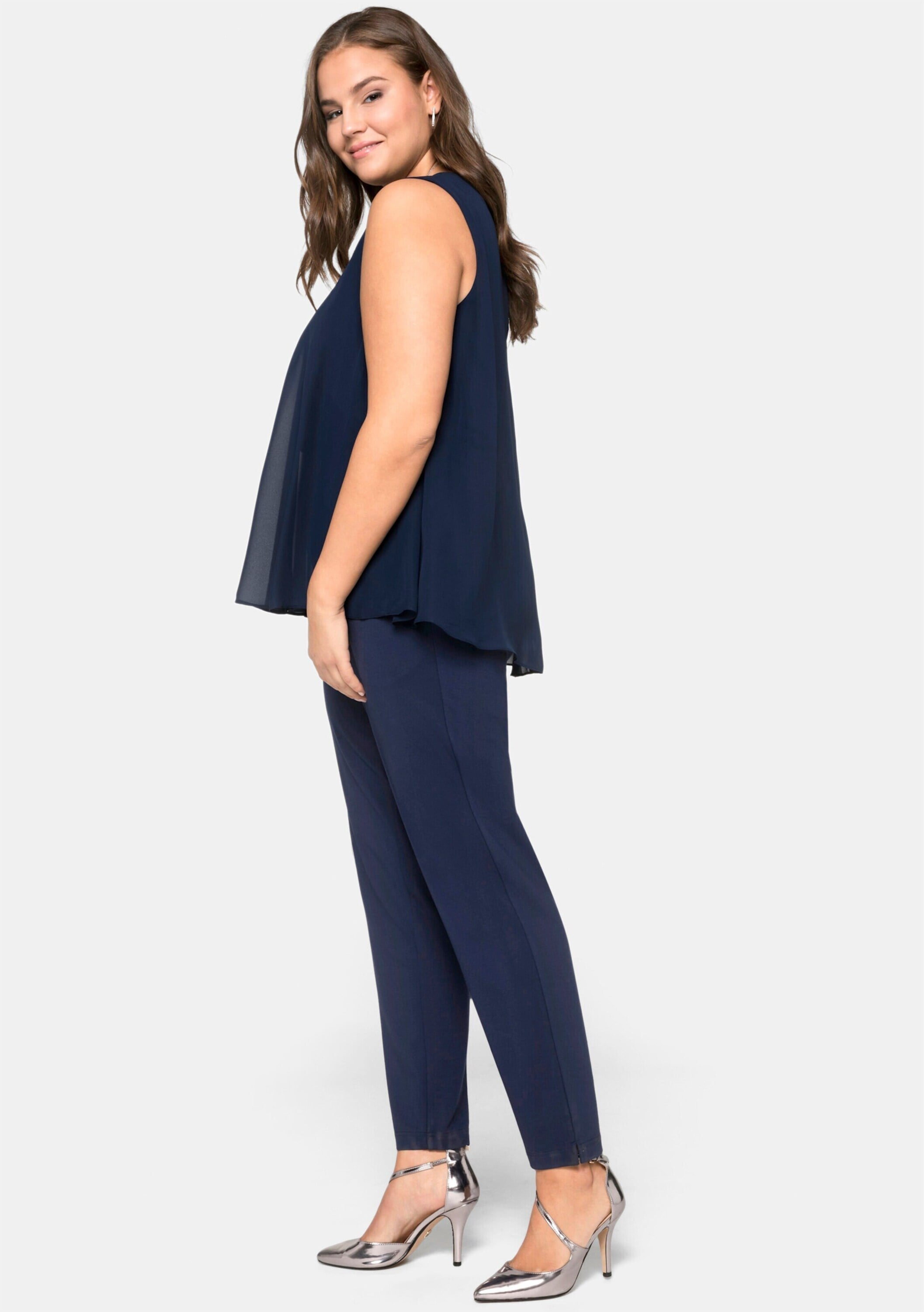 Sheego Jumpsuit »Jumpsuit Jumpsuit im Lagenlook« im Lagenlook