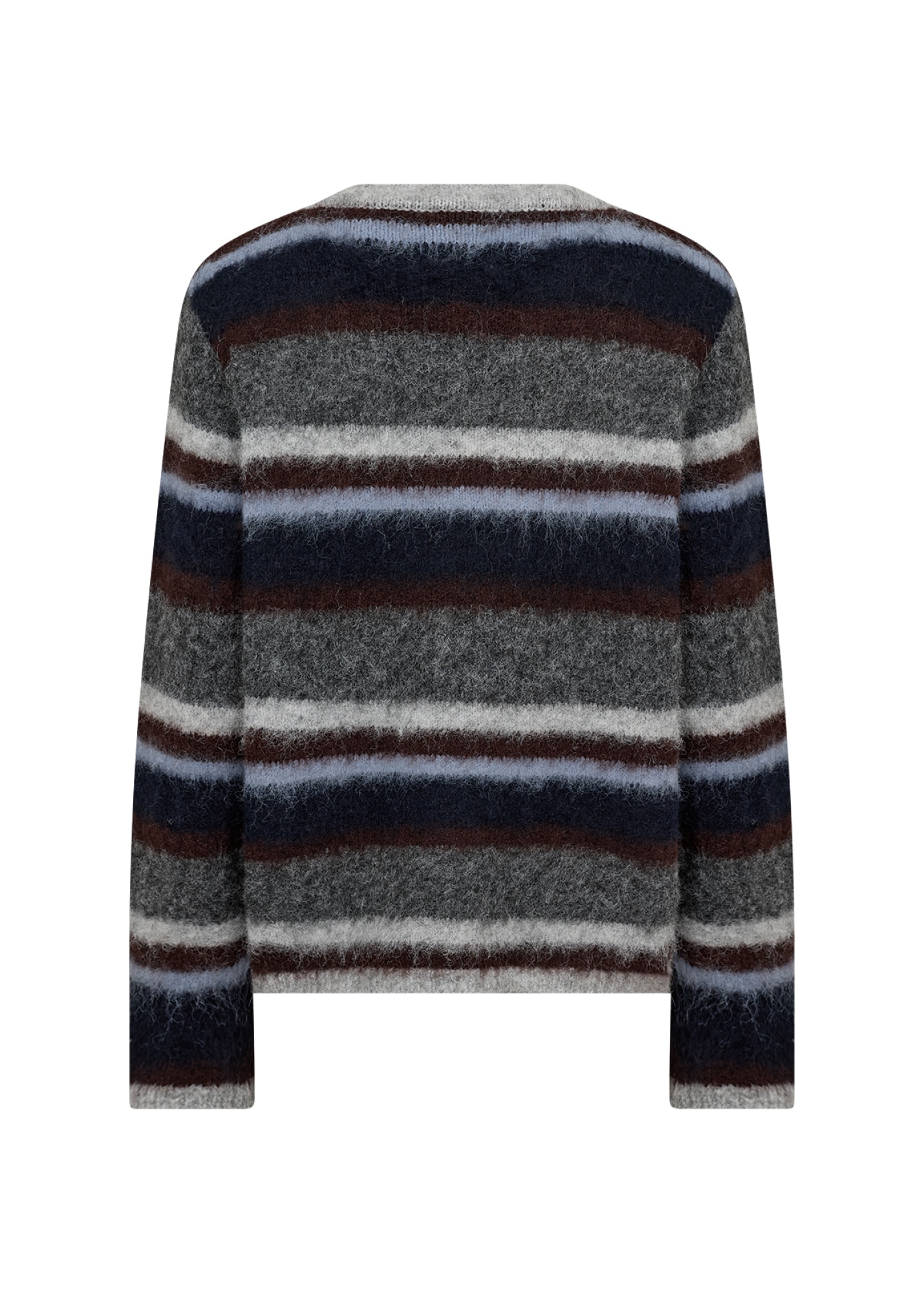 soyaconcept Strickpullover »SC-HADIL YD 2« Materialmix mit Wolle