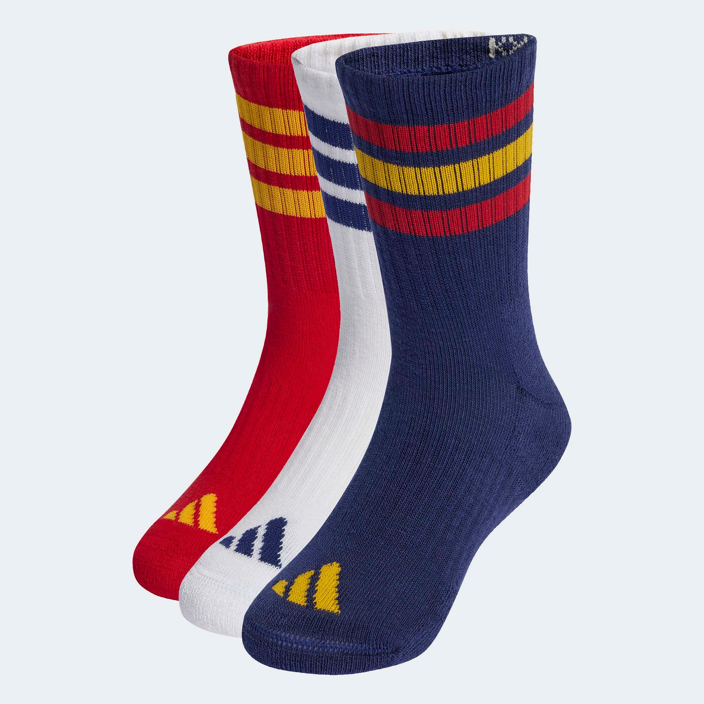 adidas Performance Funktionssocken »3-STREIFEN DÄMPFENDE SPORTSWEAR CREW, 3 PAAR« 3 Paar tlg.