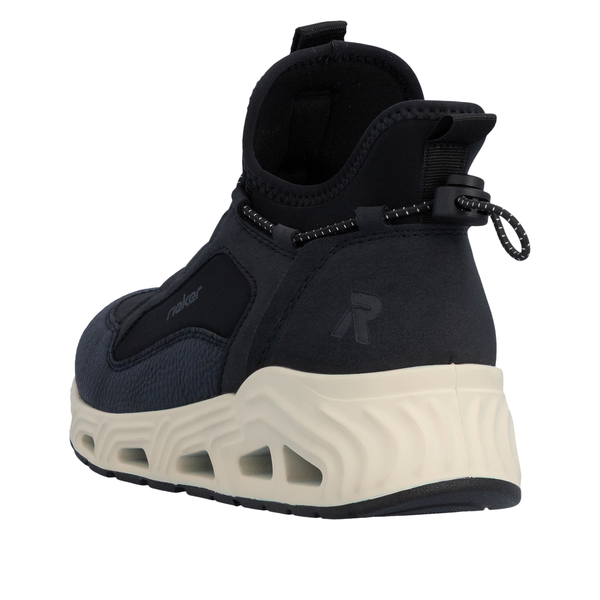 Rieker Slip-On Sneaker  Freizeitschuh, Schnürschuh, Slip-On mit Gummizug